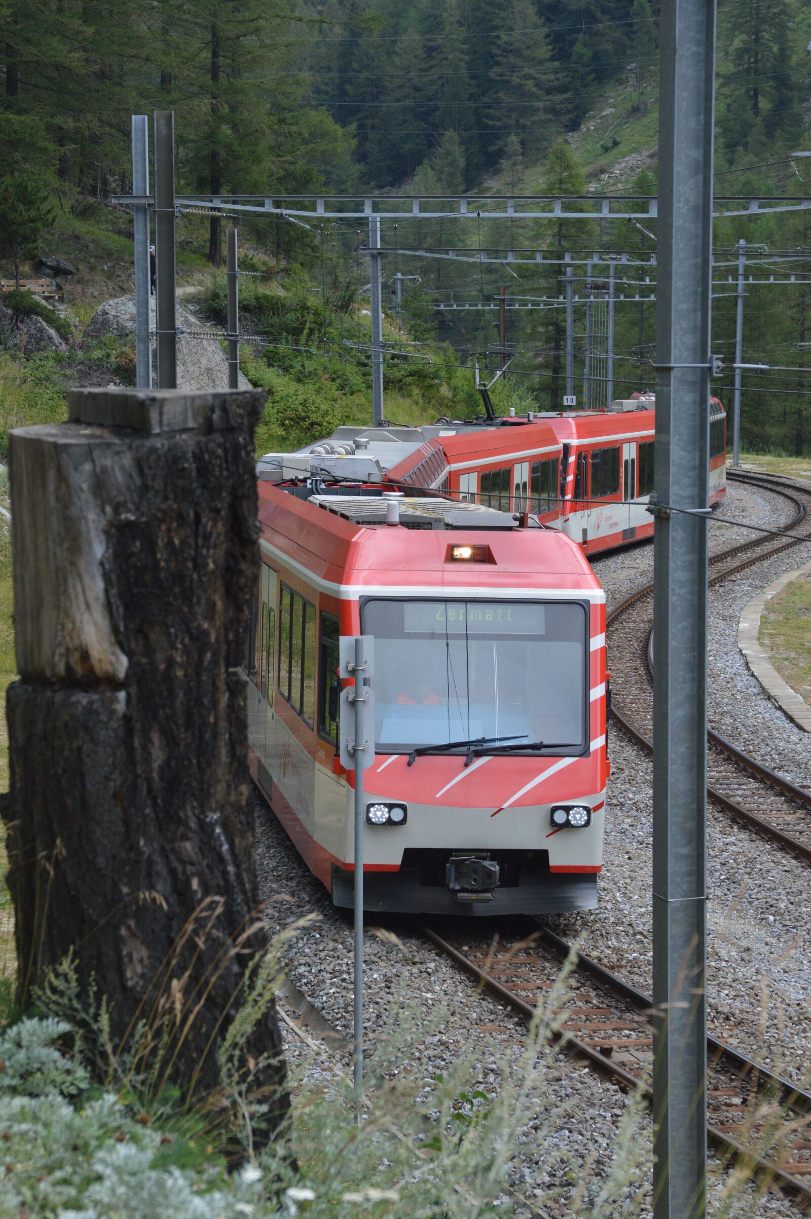 Nikon D3200 sample photo. Matterhorn gotthard bahn, multiple photography