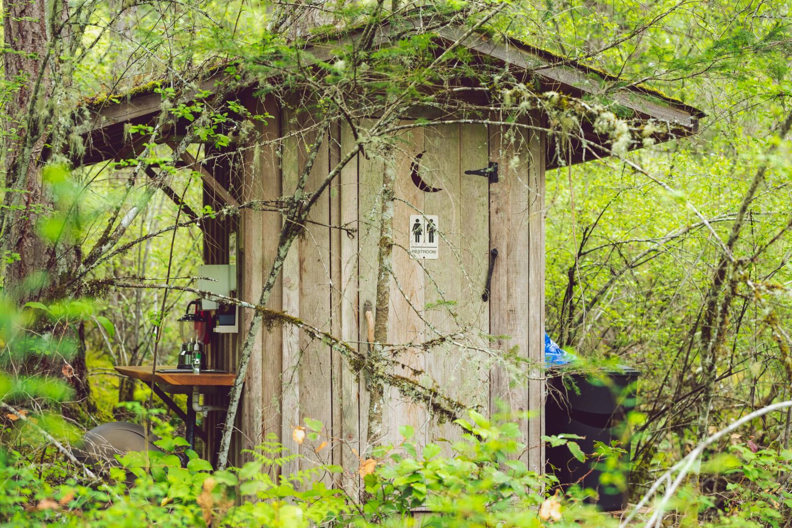 Nikon D750 sample photo. Outhouse door, a wooden photography