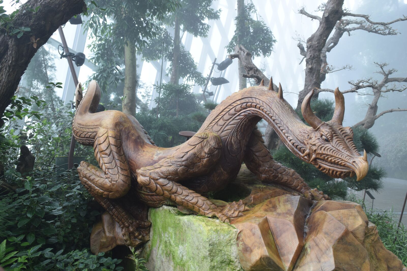 Nikon D5300 sample photo. Dragon, sculpture, statue photography