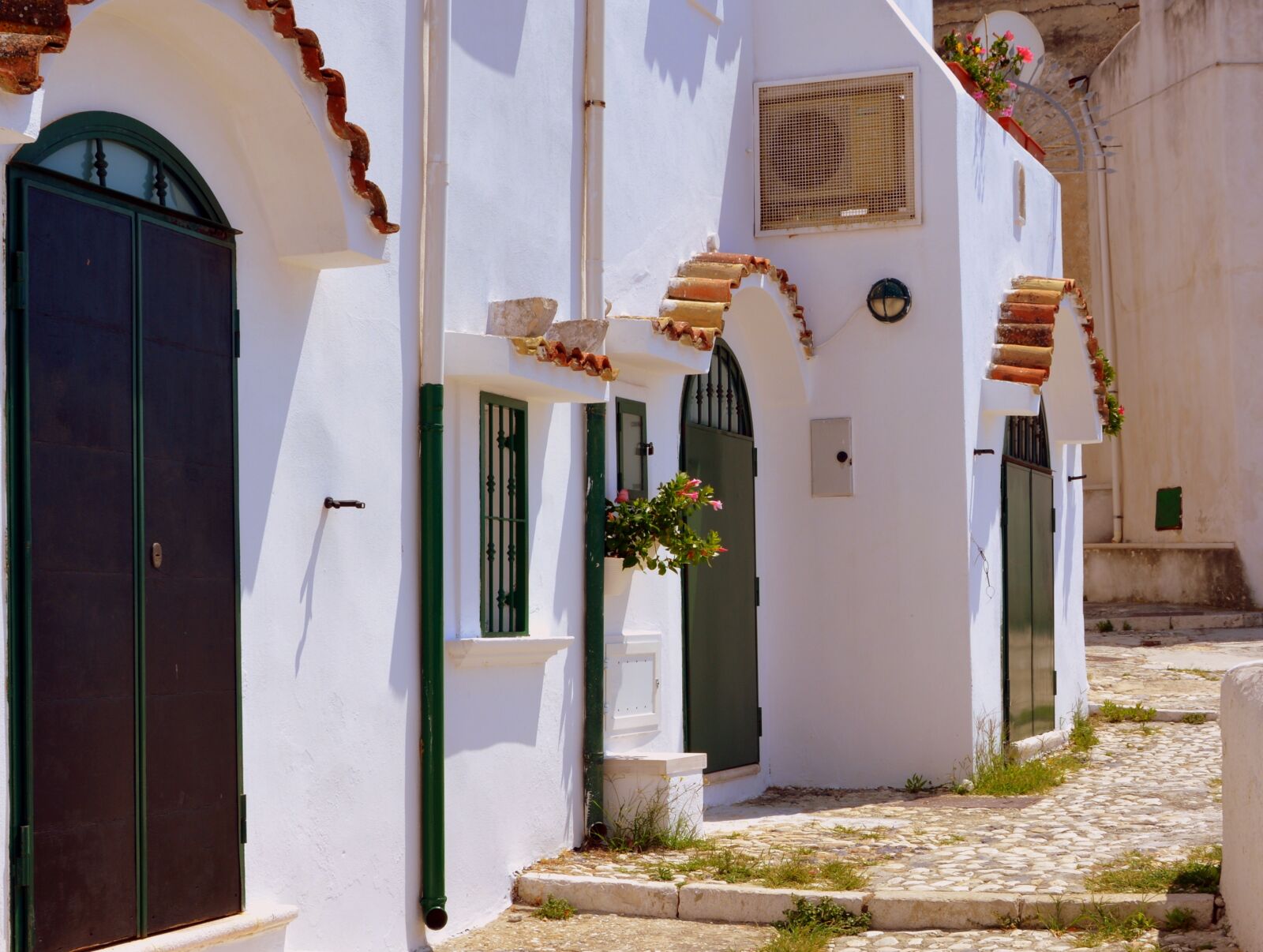 Nikon D7100 sample photo. Entrance, door, alley photography