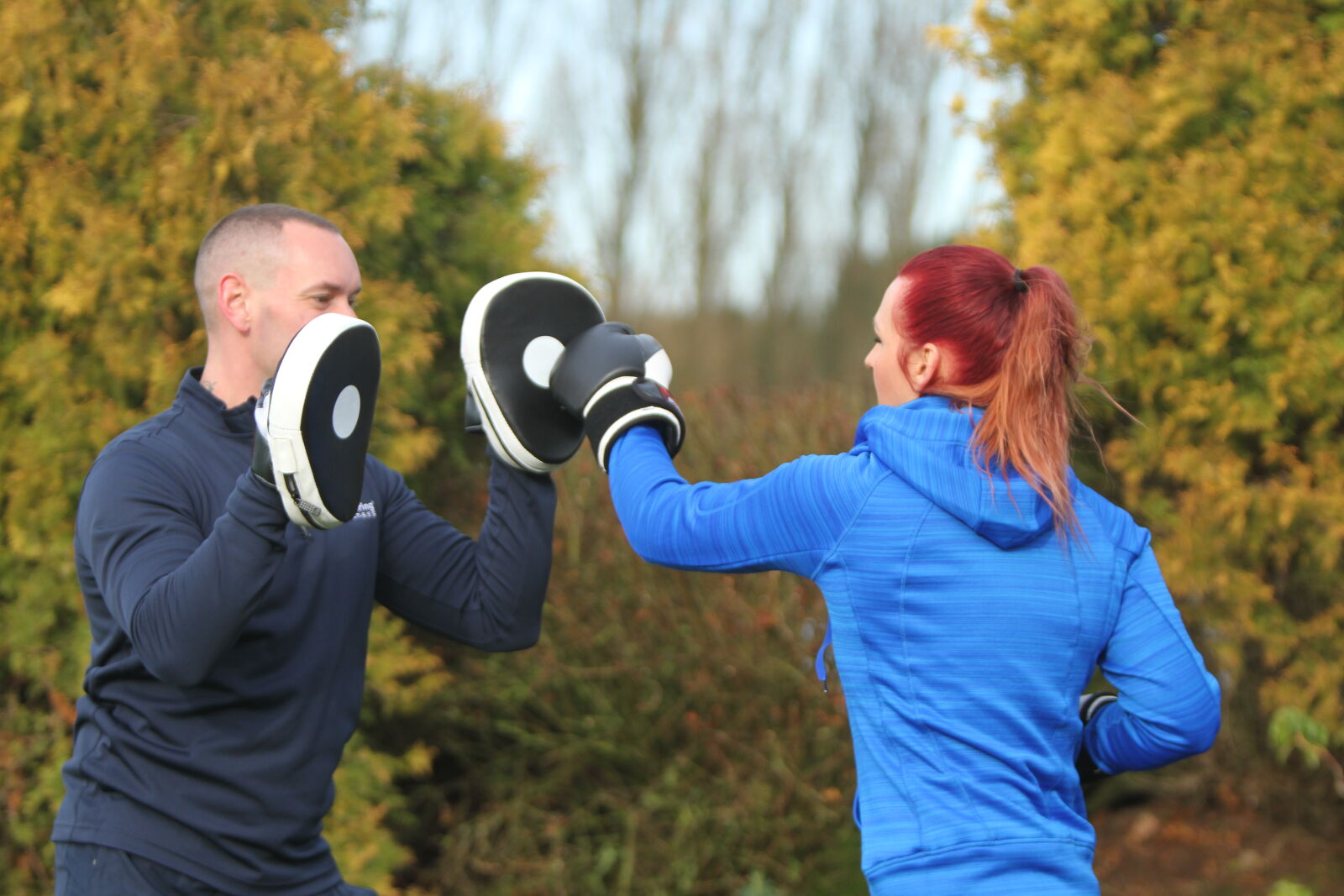 Canon EOS 7D sample photo. Boxercise, boxing, fitness, outside photography