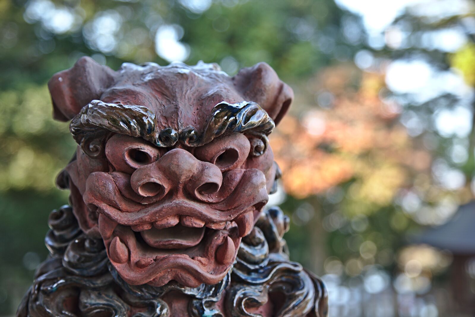 Canon EOS 6D sample photo. Lion, japan, temple photography