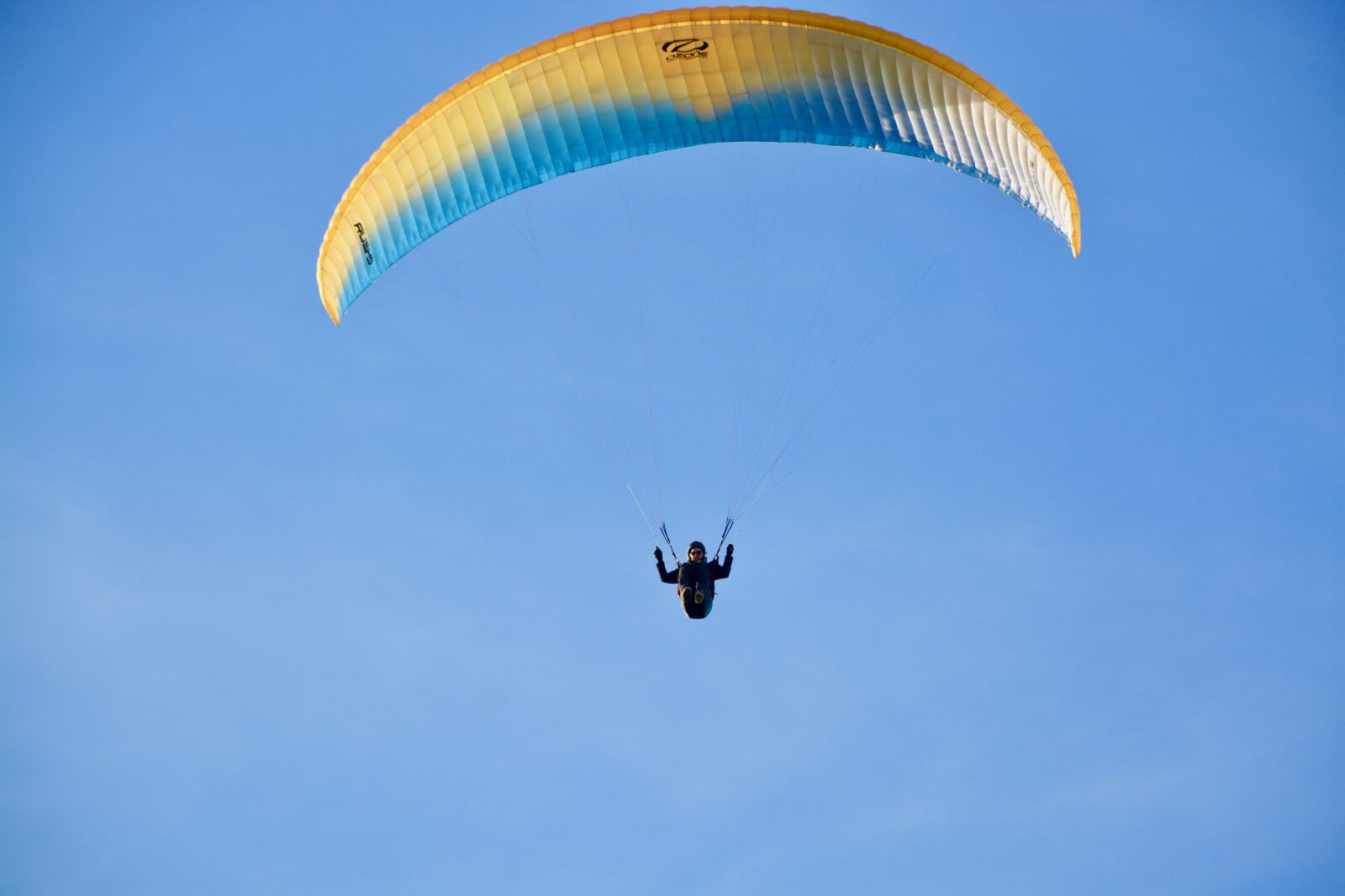 Nikon D5200 sample photo. Paragliding, paraglider, ozone wing photography