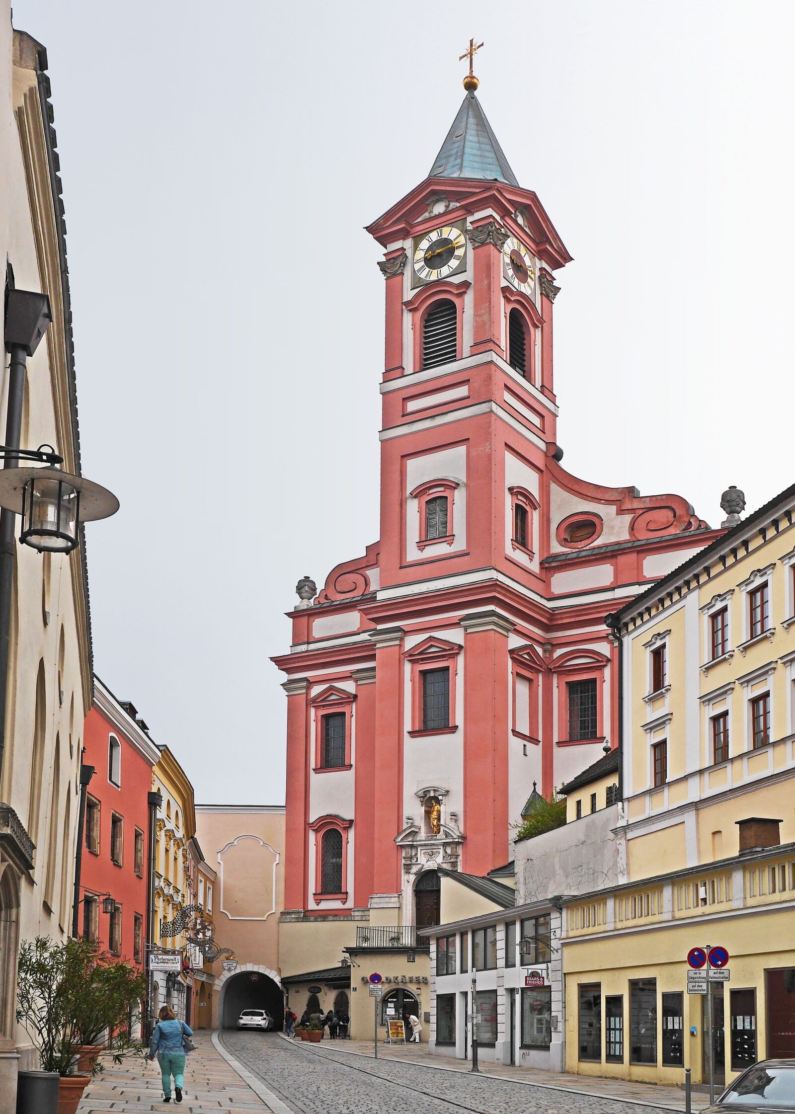 Panasonic Lumix DMC-GH3 sample photo. Passau, historic center, parish photography