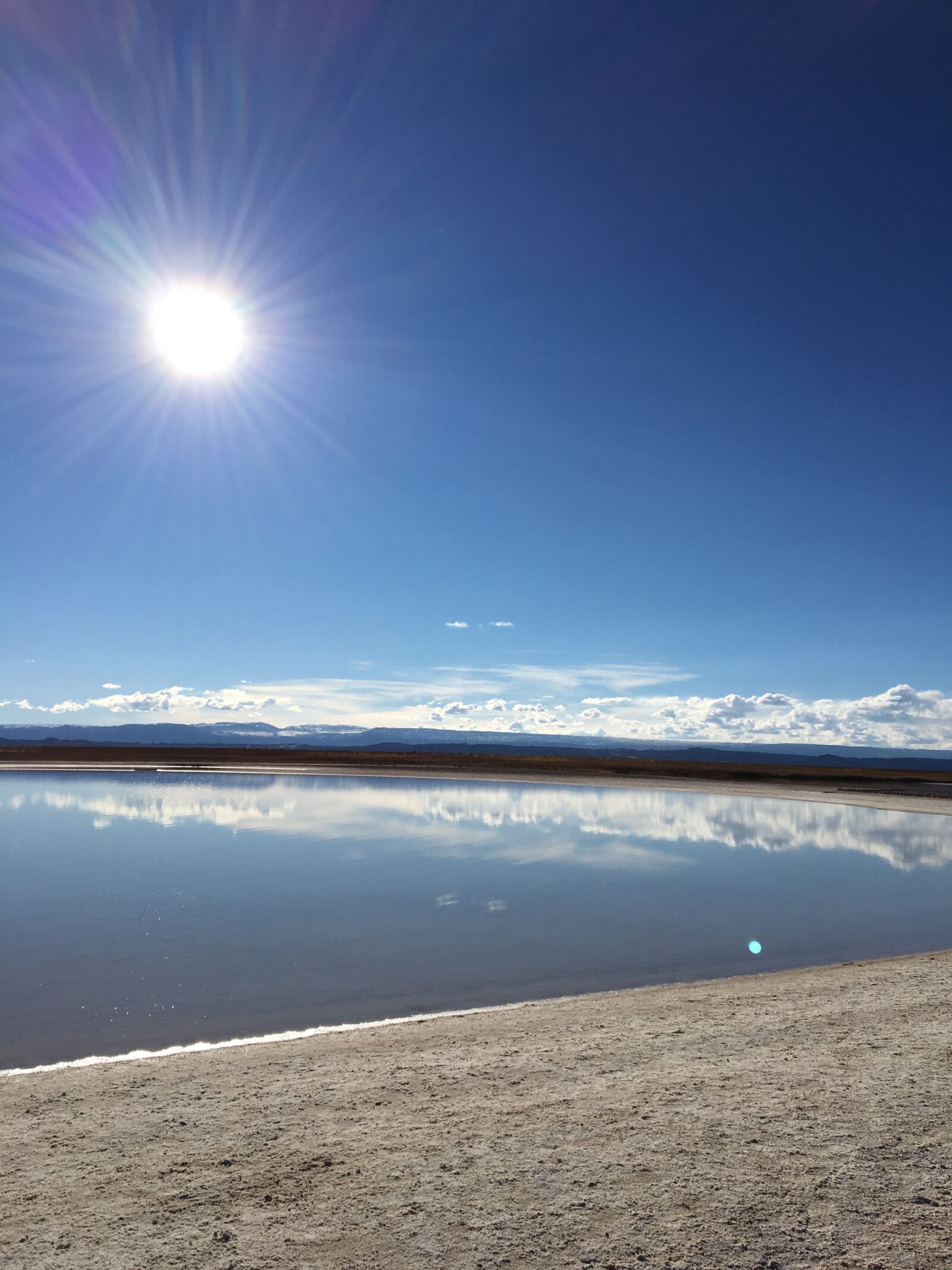 iPhone 6s back camera 4.15mm f/2.2 sample photo. Landscape, sol, lake photography
