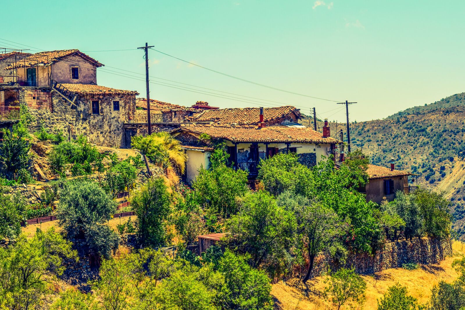 Nikon D3300 sample photo. Cyprus, lazanias, village photography