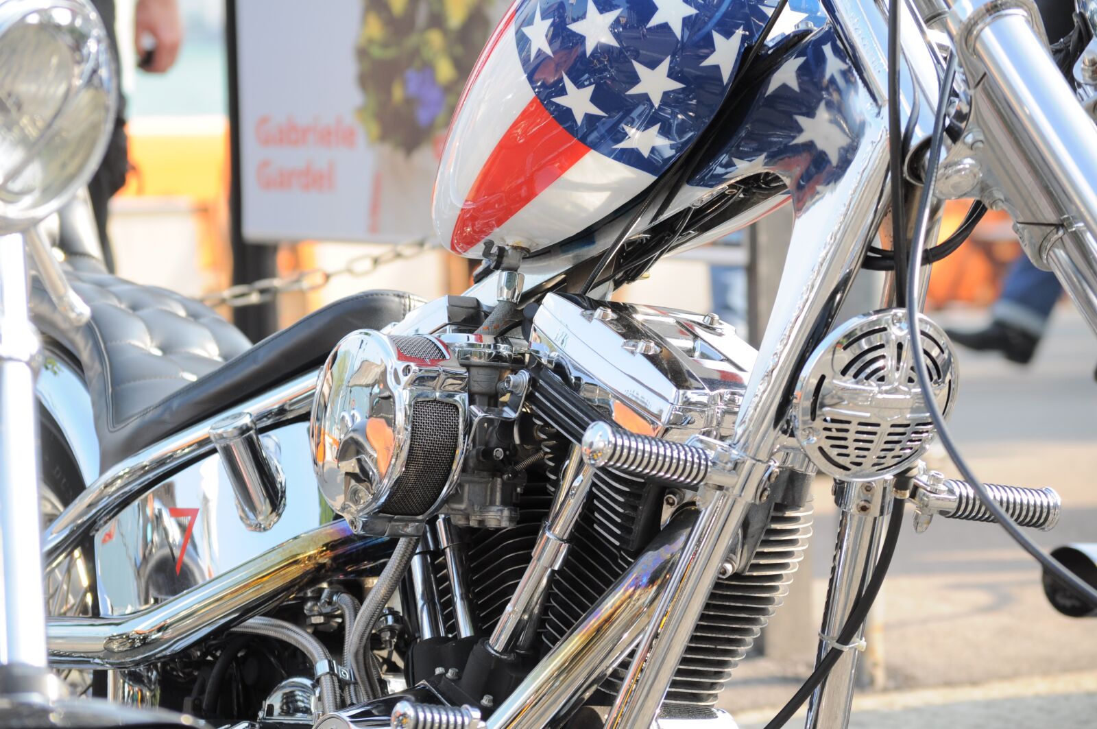 Nikon D5000 sample photo. Harley davidson, moto, switzerland photography