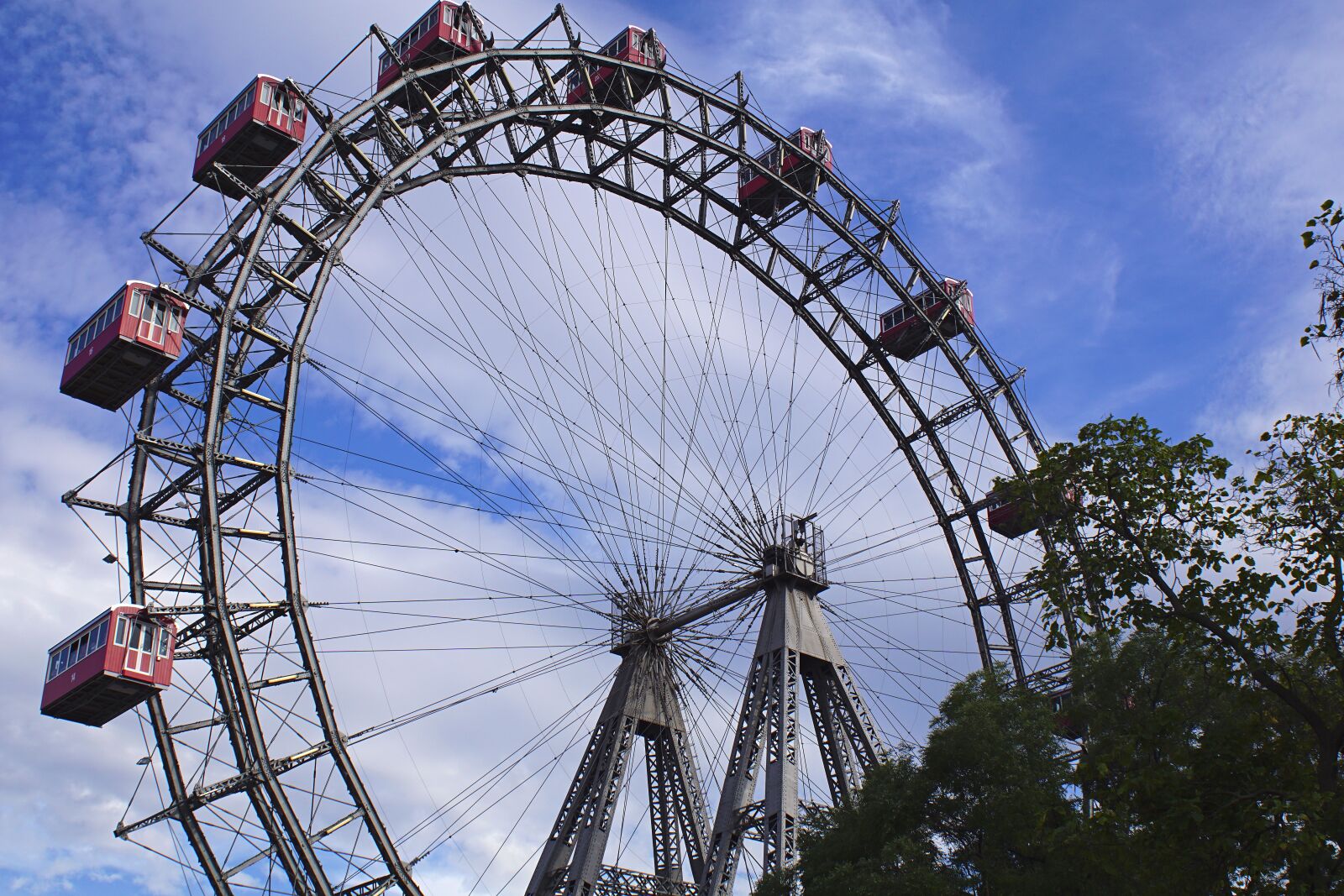 Sony DT 18-70mm F3.5-5.6 sample photo. Vienna, ferris wheel, prater photography