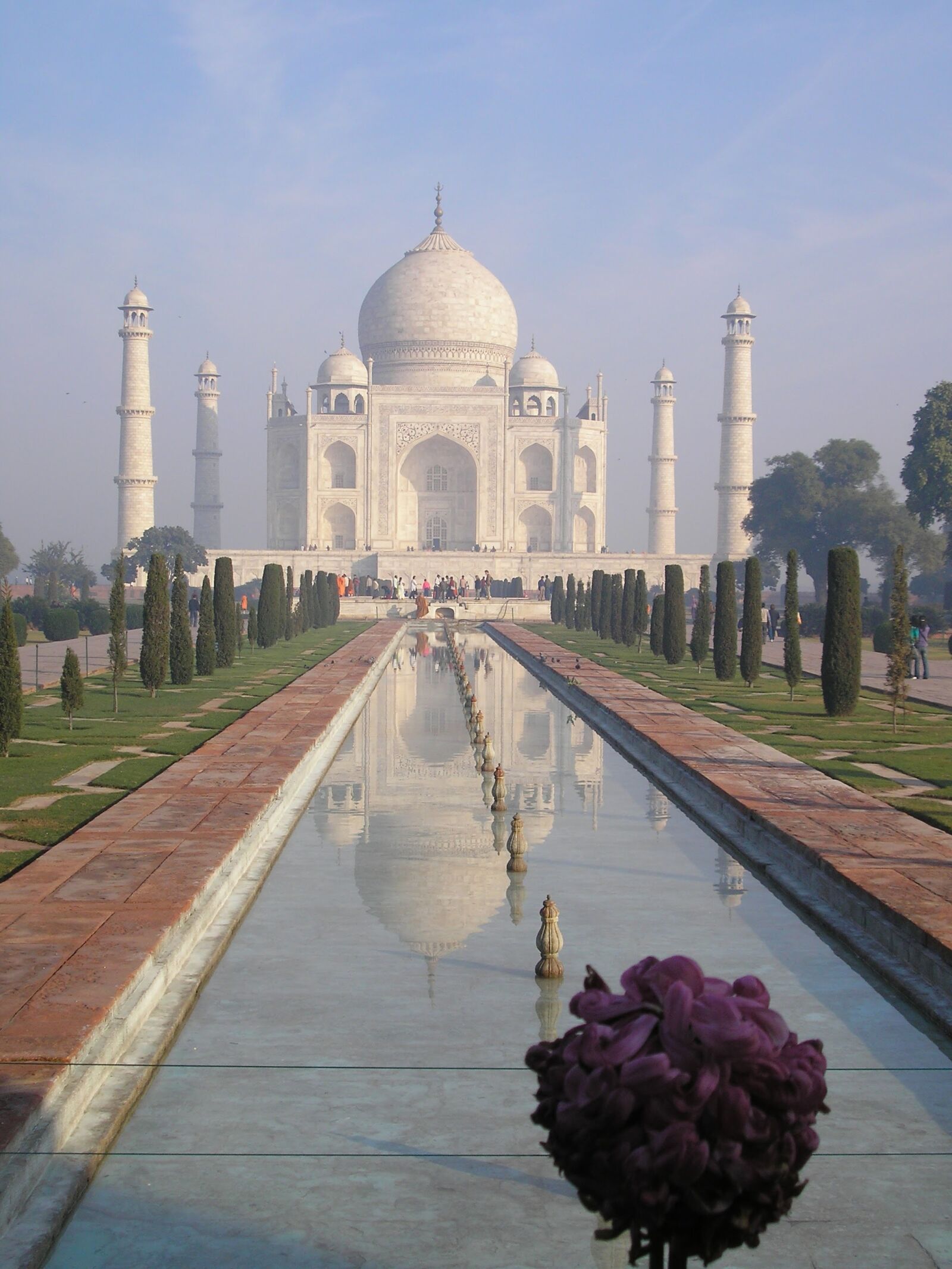 Olympus FE-120,X-700 sample photo. Taj mahal, india, agra photography