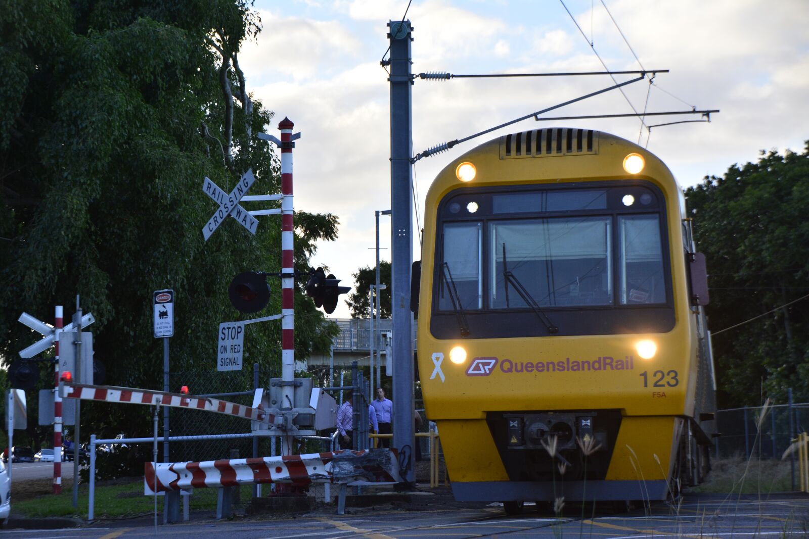 Nikon D5200 sample photo. Brisbane, rail, train photography