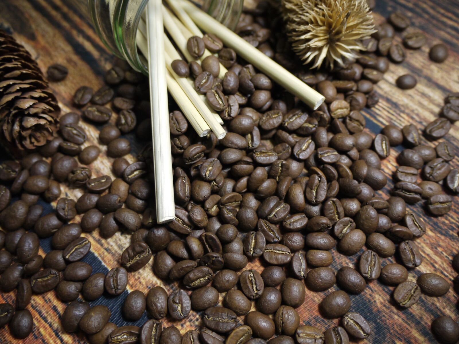 Panasonic Lumix DMC-GF1 sample photo. Cafe, coffee, coffeebean photography