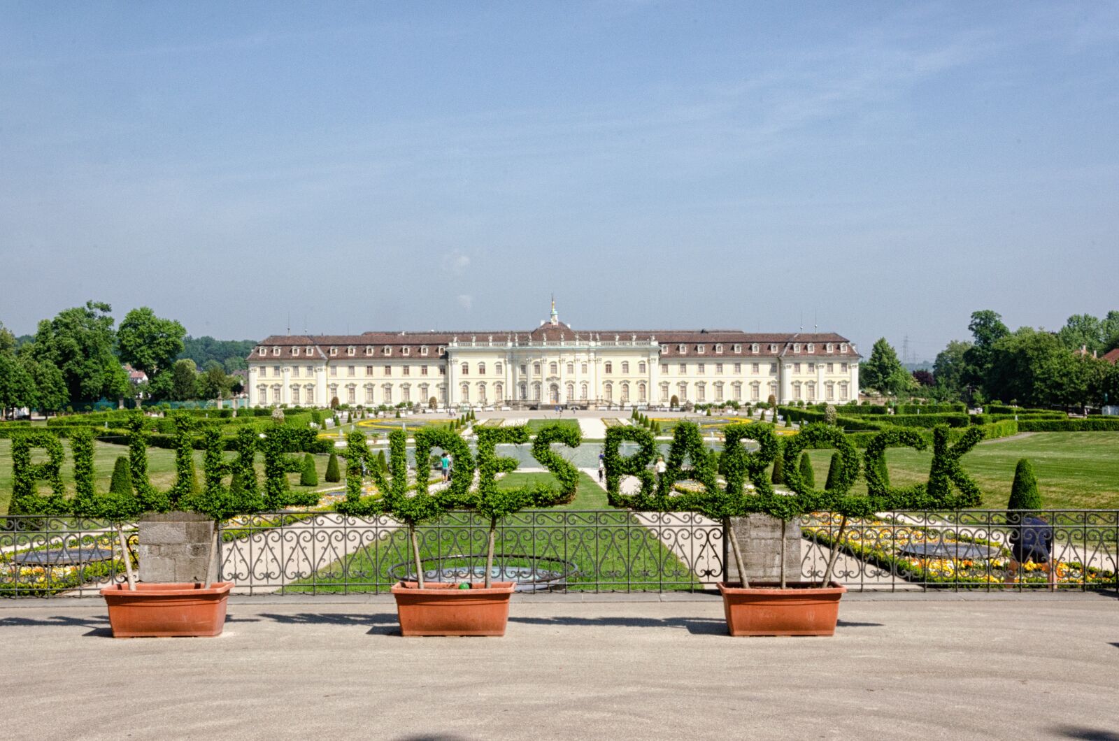 Nikon D5100 sample photo. Castle, ludwigsburg germany, baroque photography