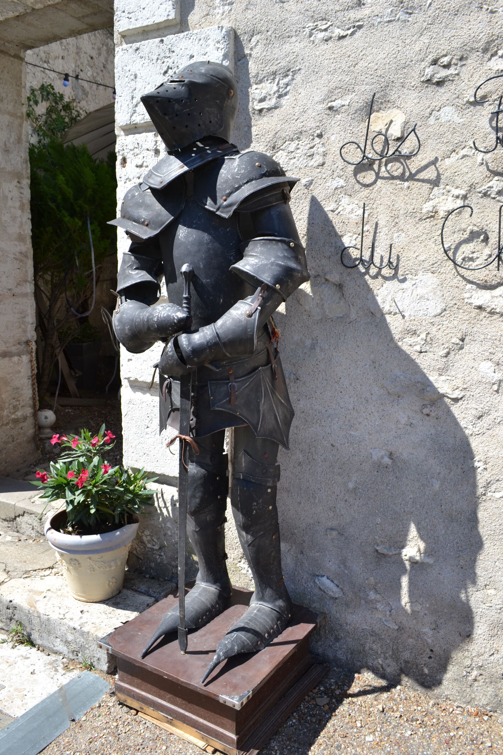 Nikon D3100 sample photo. Knight, knight armor, guard photography