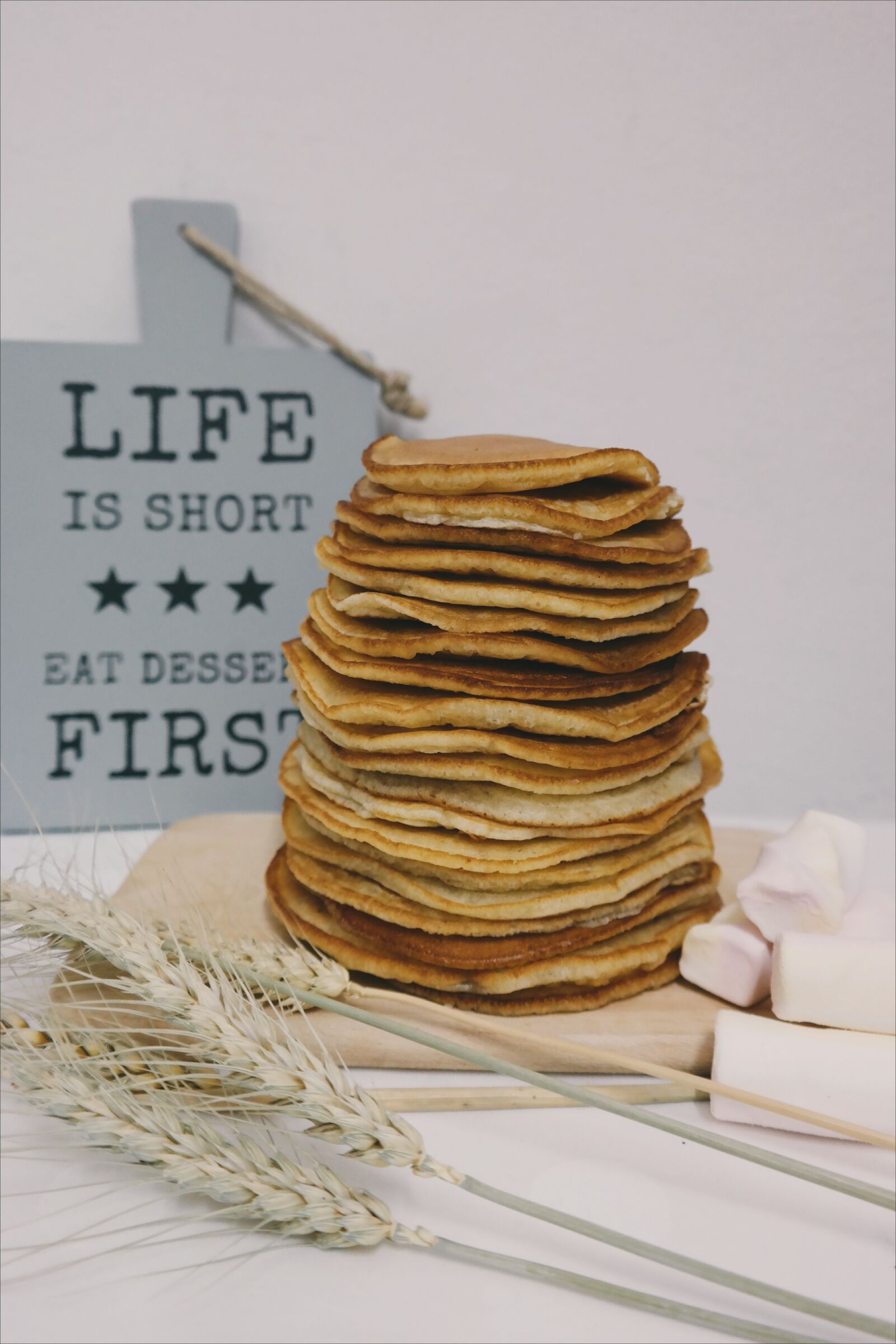 Samsung NX300 sample photo. Food, pancake, butter photography
