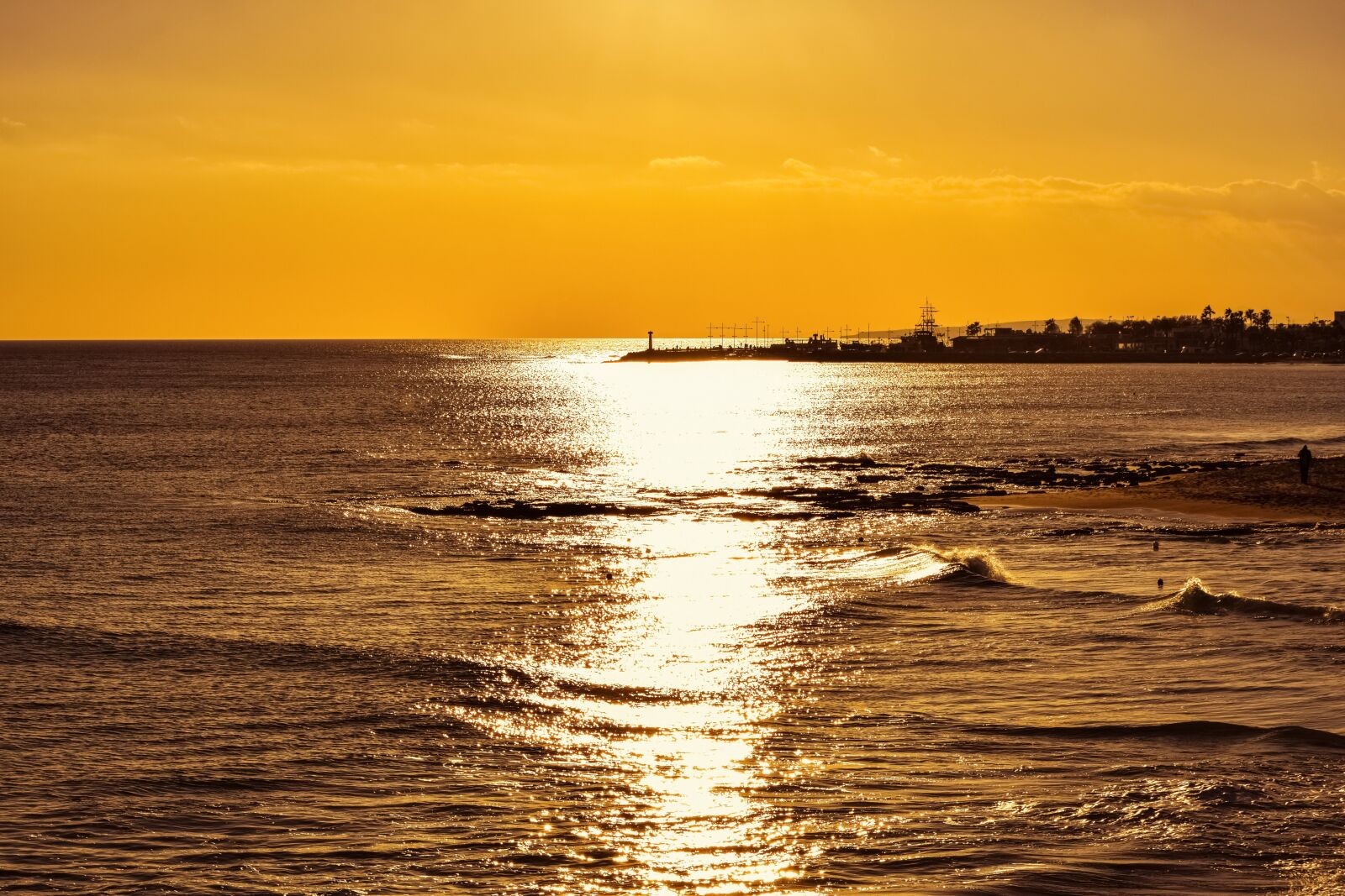 Nikon D3300 sample photo. Sunset, dusk, beach photography