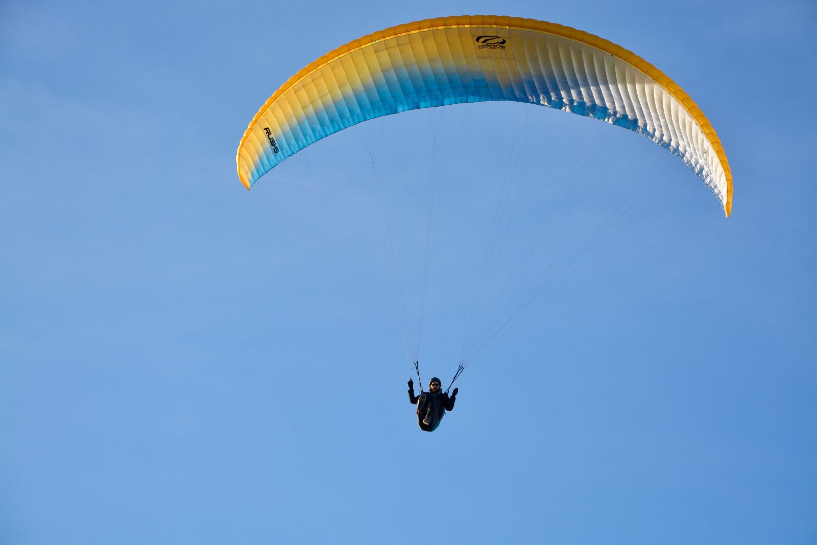 Nikon D5200 sample photo. Paragliding, paraglider, wing ozone photography