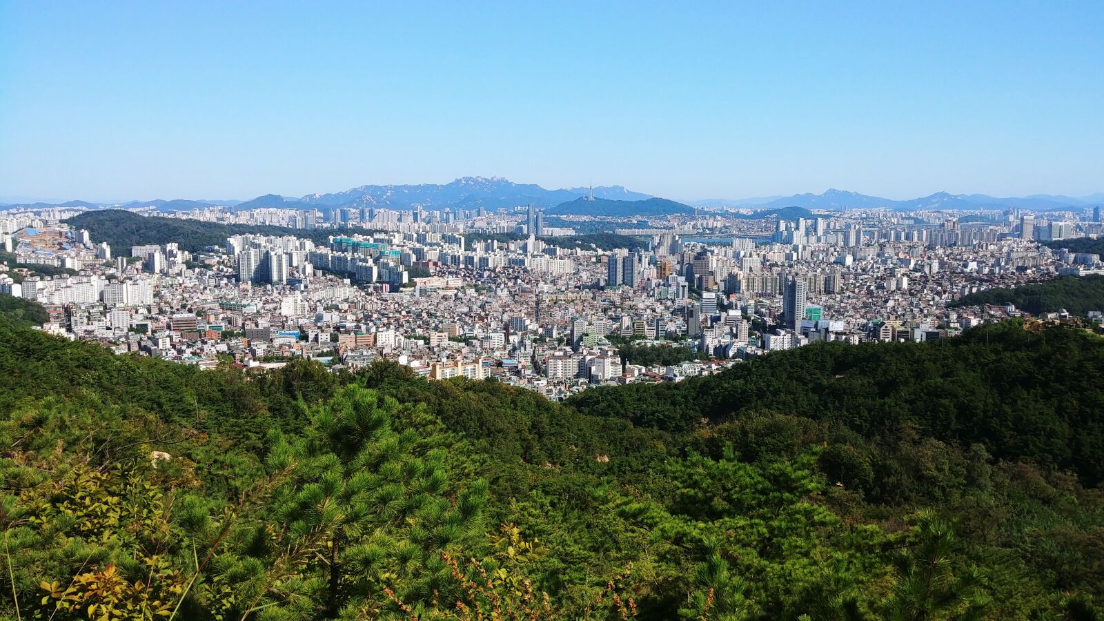 LG G6 sample photo. Gwanak mountain, korean mountain photography
