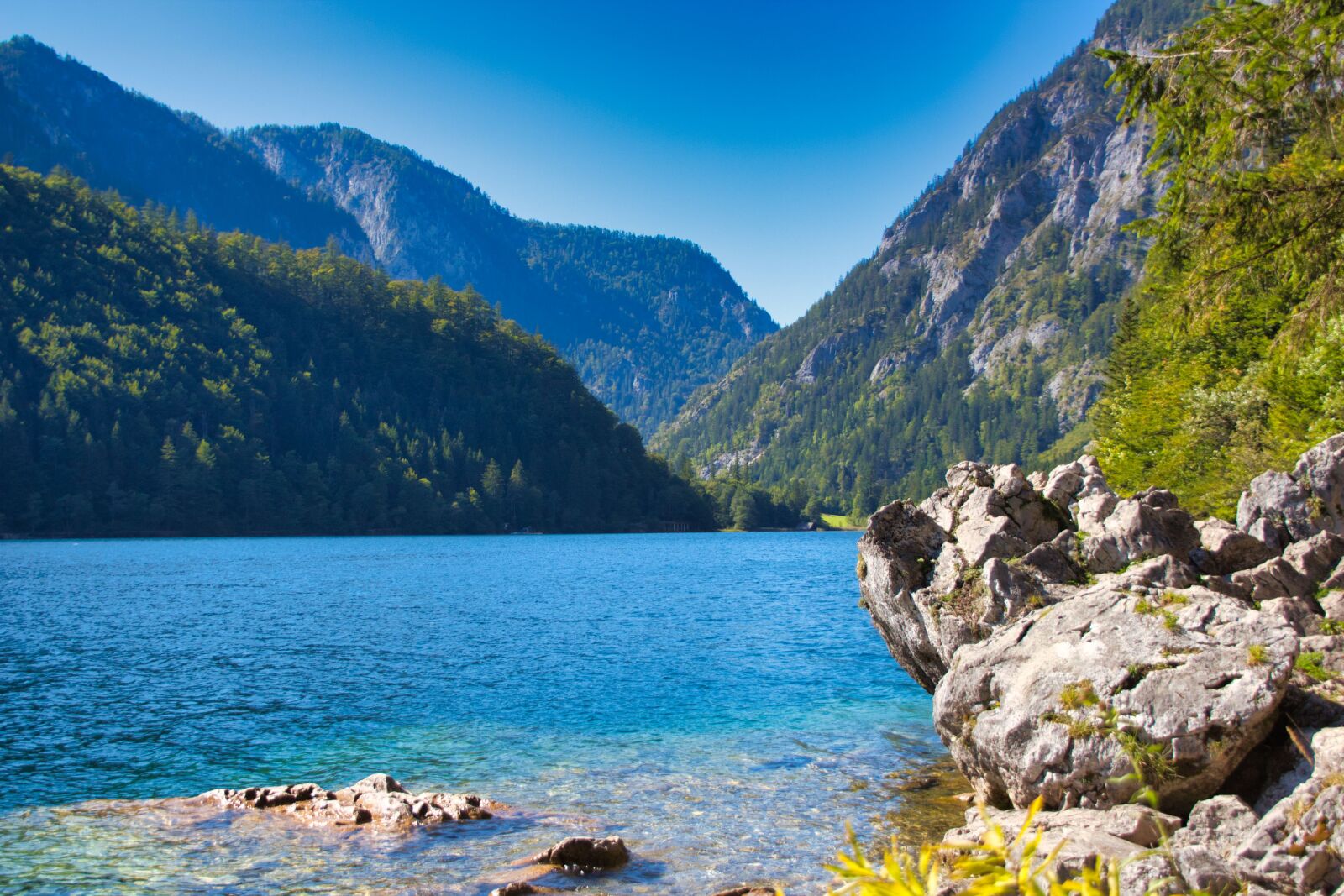 Canon EOS 700D (EOS Rebel T5i / EOS Kiss X7i) sample photo. Leopold steinersee, lake, landscape photography