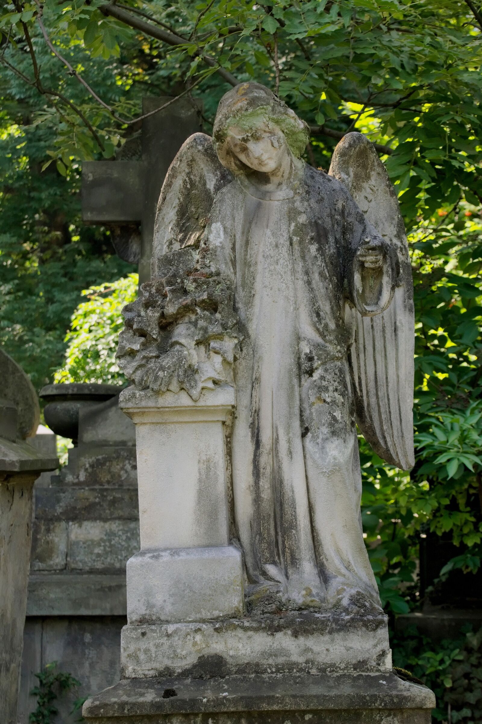 Nikon D3300 sample photo. Cemetery, sculpture, the tomb photography