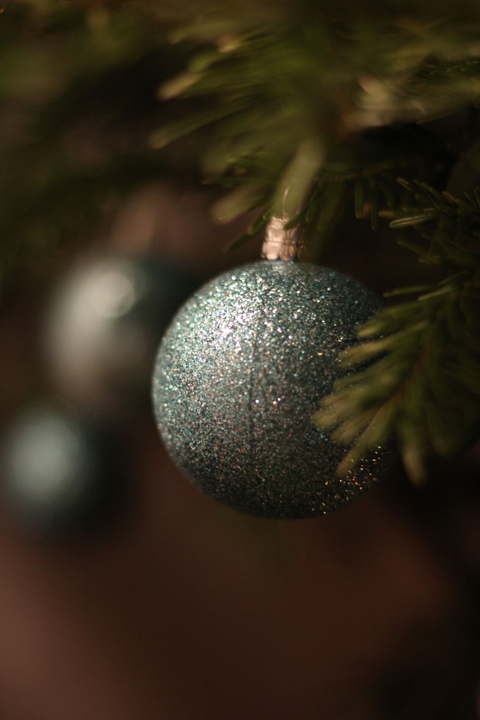 Canon EOS 1200D (EOS Rebel T5 / EOS Kiss X70 / EOS Hi) + Canon EF 50mm F1.8 STM sample photo. Christmas, tree decorations, decoration photography