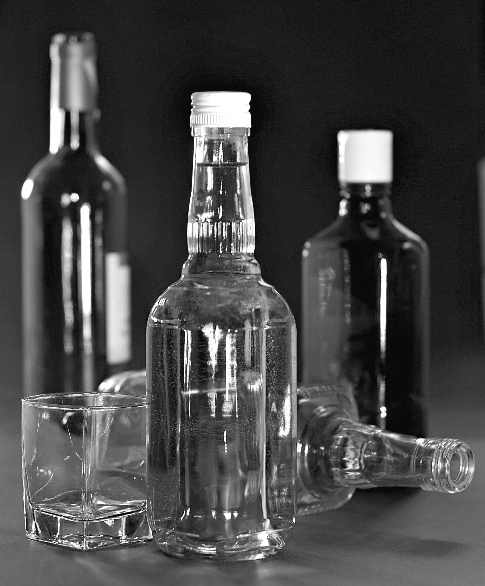 Pentax K-S2 sample photo. Alcoholism, vodka, addiction photography