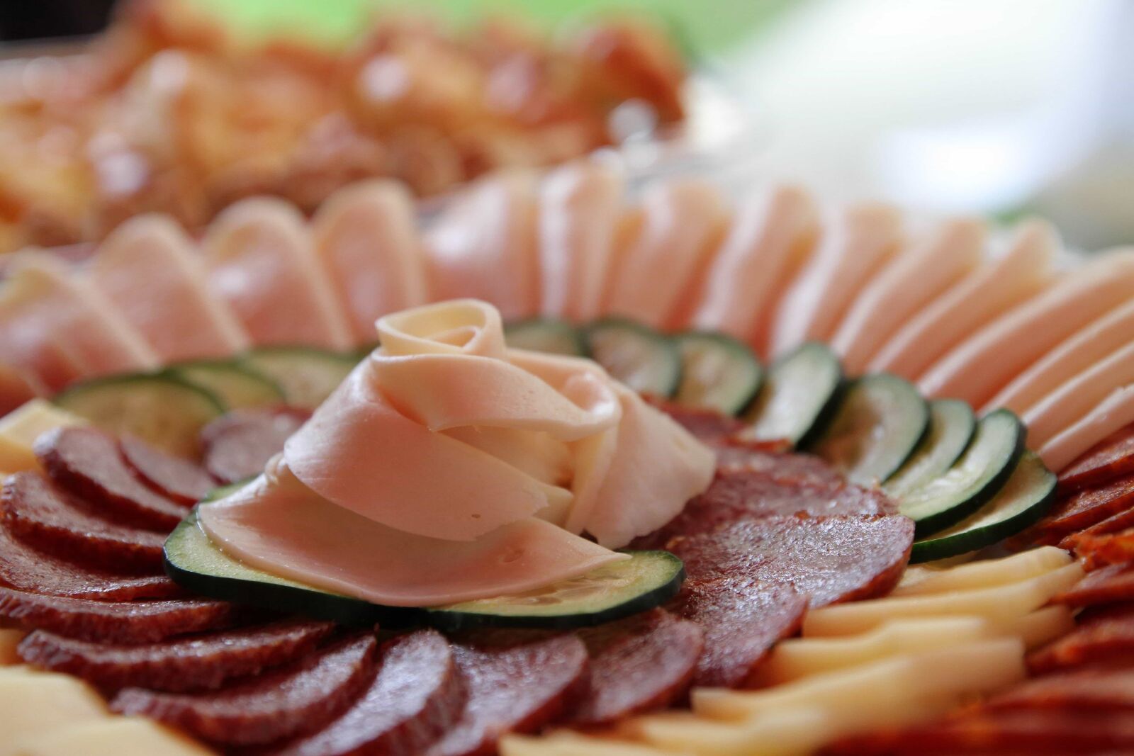 Canon EOS 7D sample photo. Bacon, cheese, cucumber, pork photography