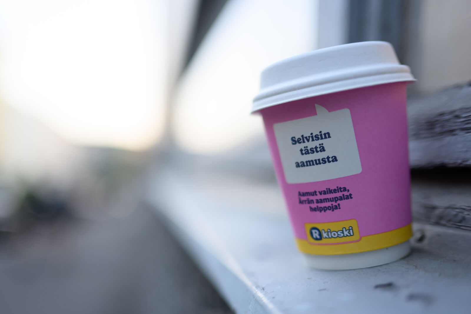 Nikon Z6 III sample photo. Takeaway littering photography