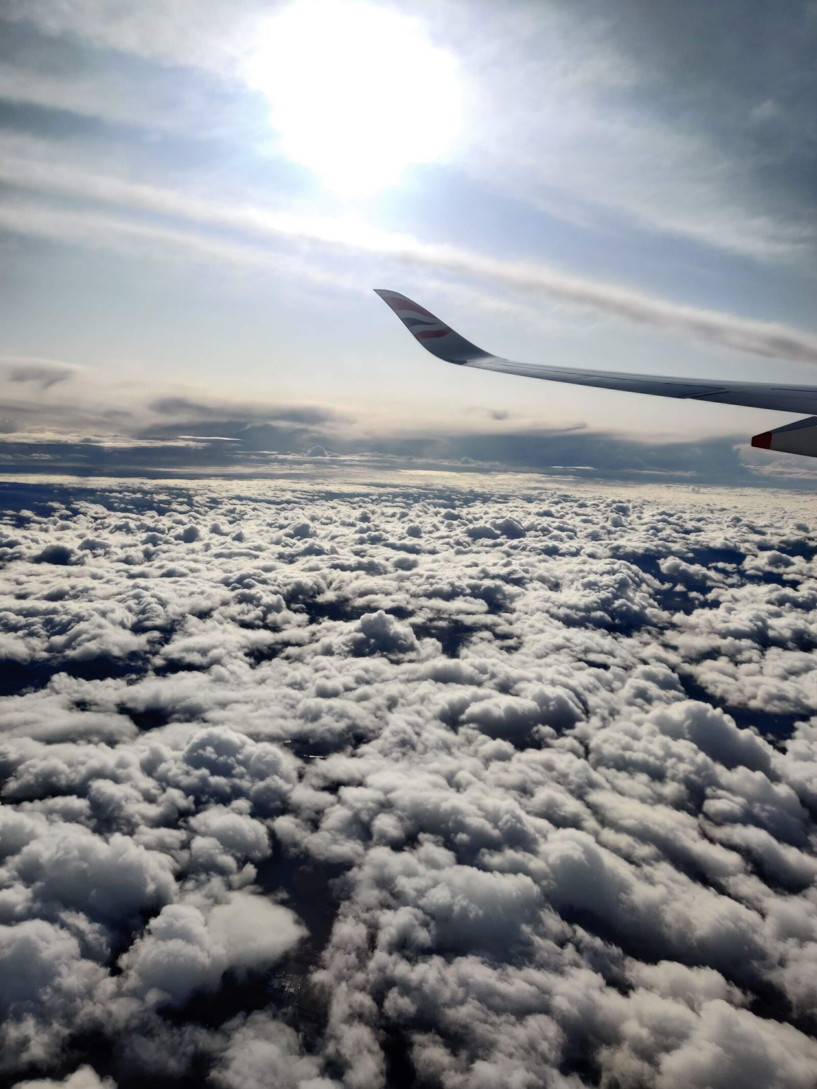 OnePlus GM1913 sample photo. Flight, cloud, sky photography