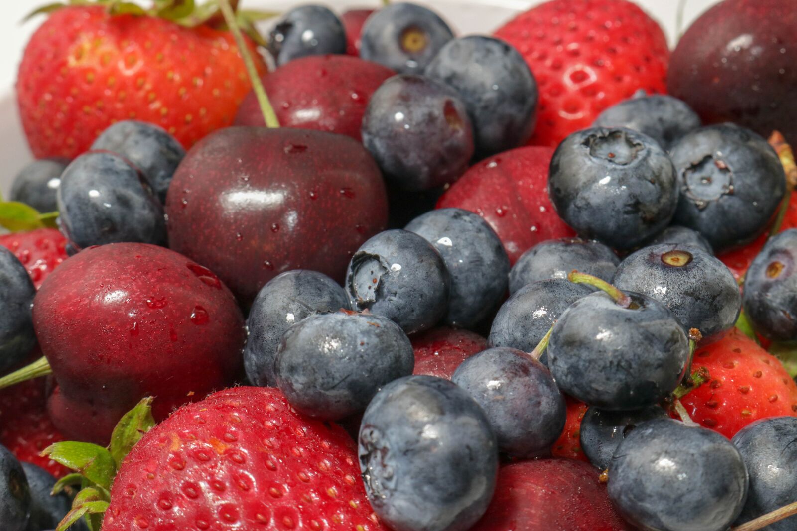 Canon EOS 80D sample photo. Bowl, blueberries, fresh photography