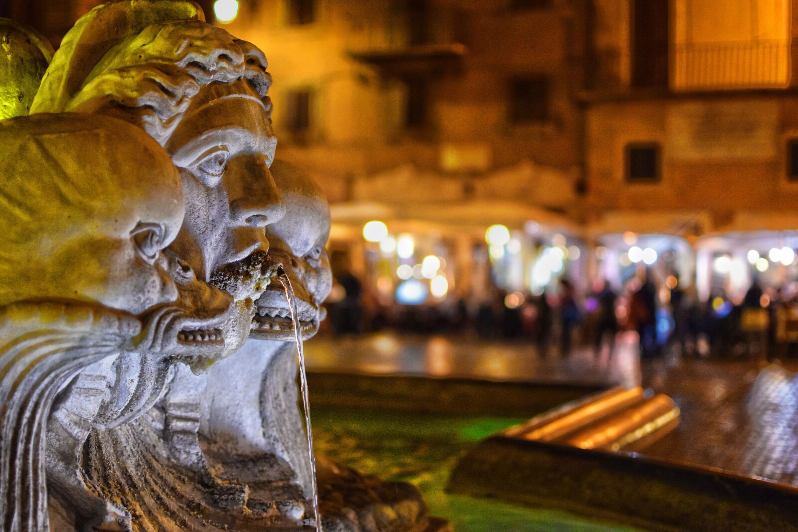 Nikon D5300 sample photo. Moor fountain, rome, fontana photography