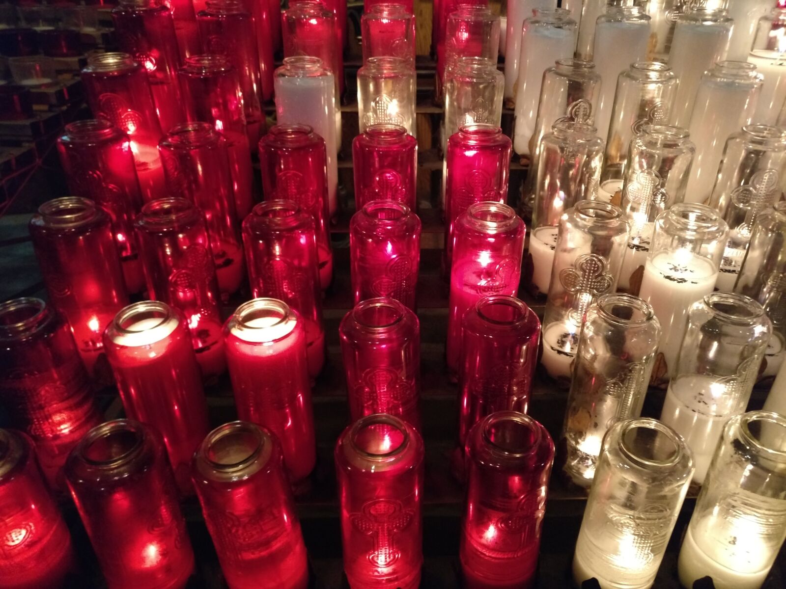 OnePlus A3000 sample photo. Candles, church, christian photography