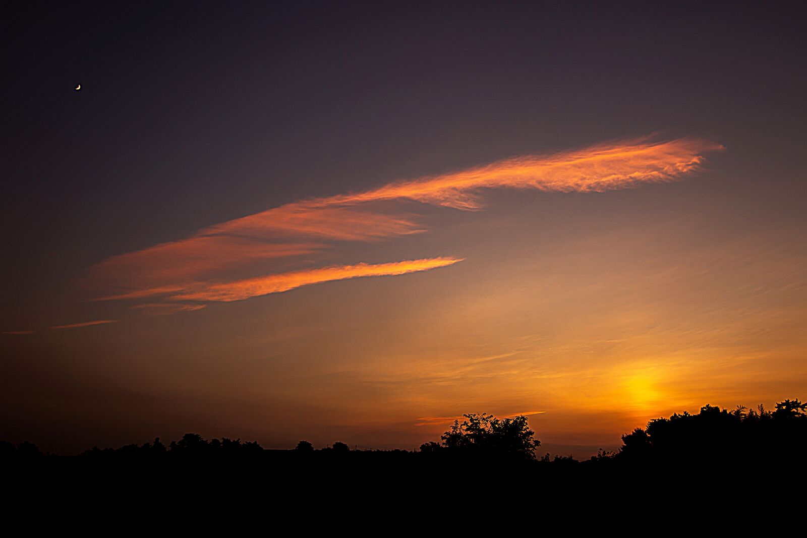 Canon EOS 70D sample photo. Sunset, sun, nature photography