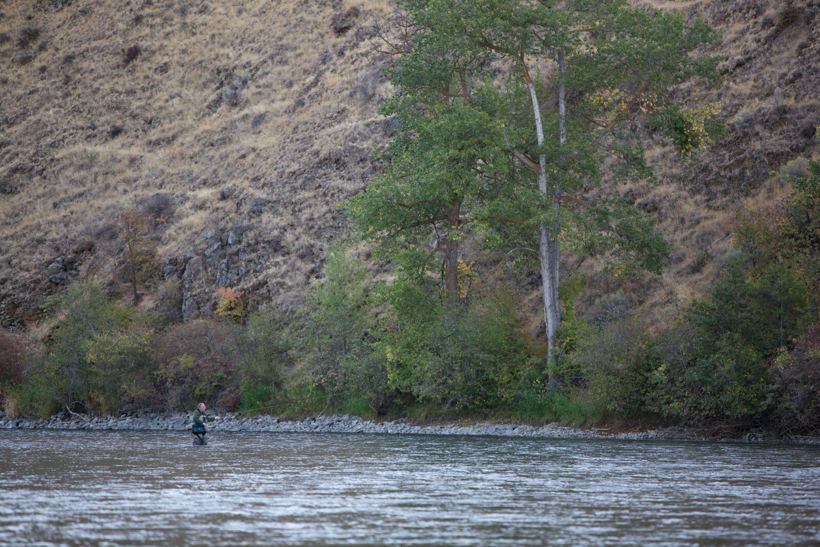 Canon EOS 5D Mark II sample photo. Recreational, river, fishing photography