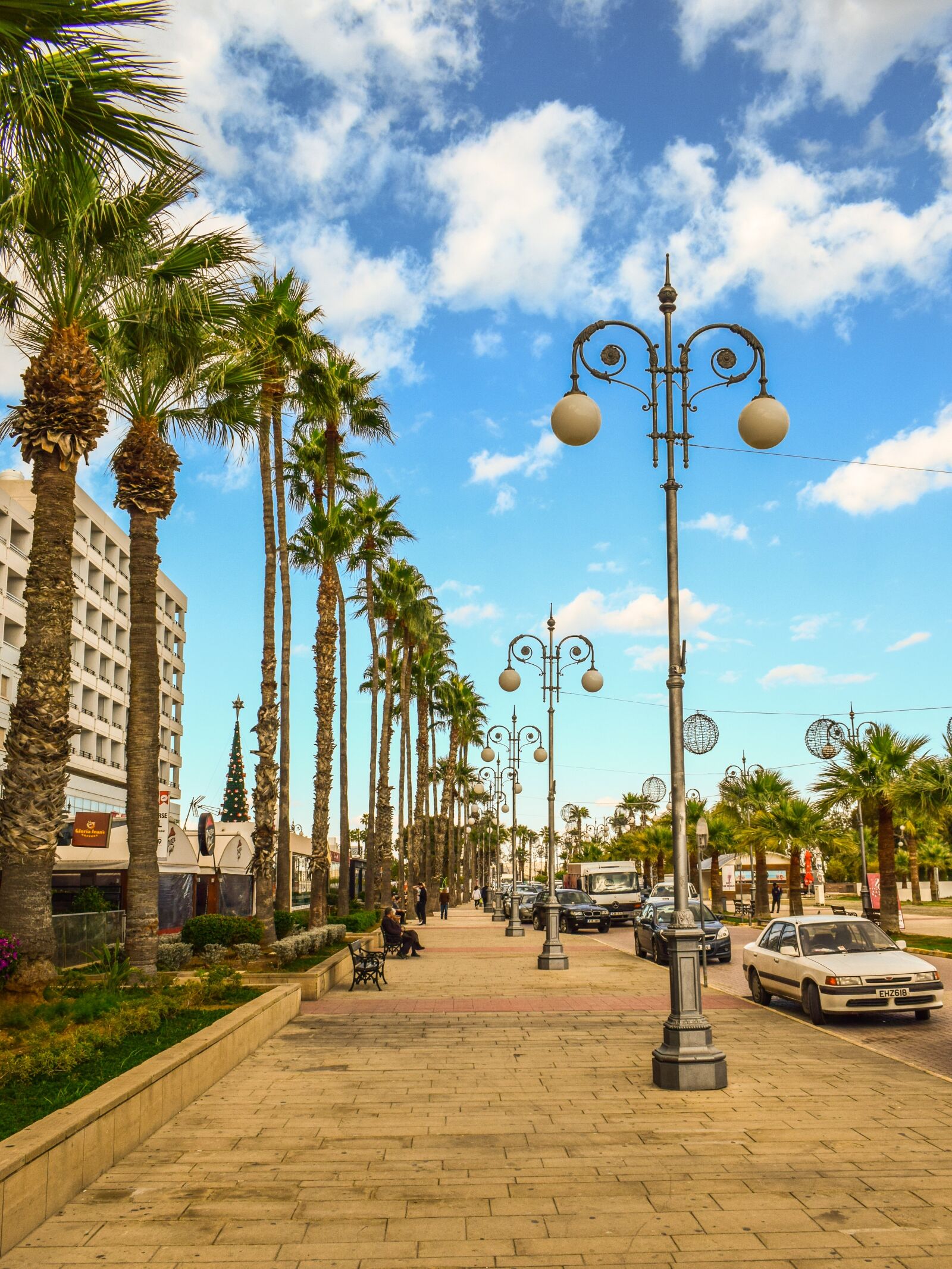 Nikon D3300 sample photo. Cyprus, larnaca, finikoudes photography