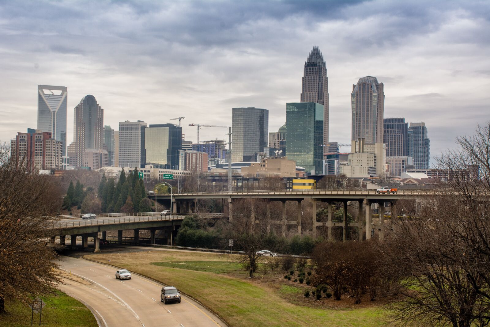 Nikon D7100 sample photo. Charlotte, sky scape, city photography