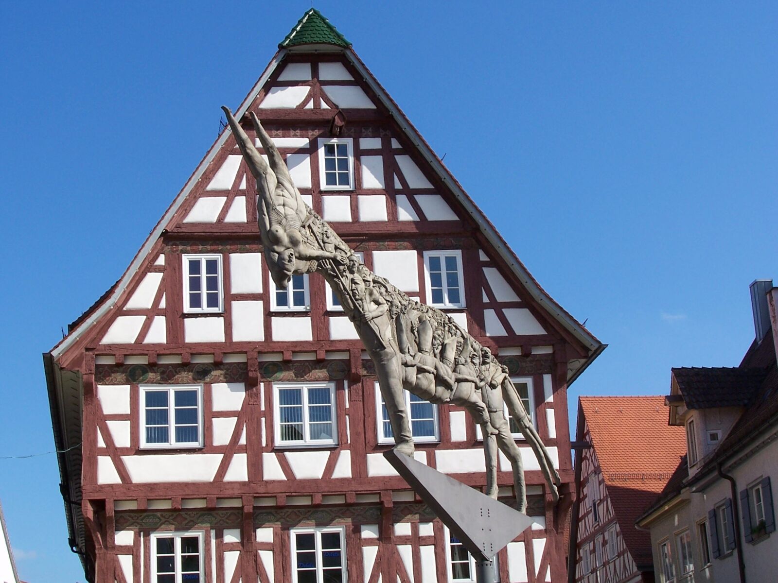 Kodak Z700 ZOOM DIGITAL CAMERA sample photo. Half-timber, house, germany photography