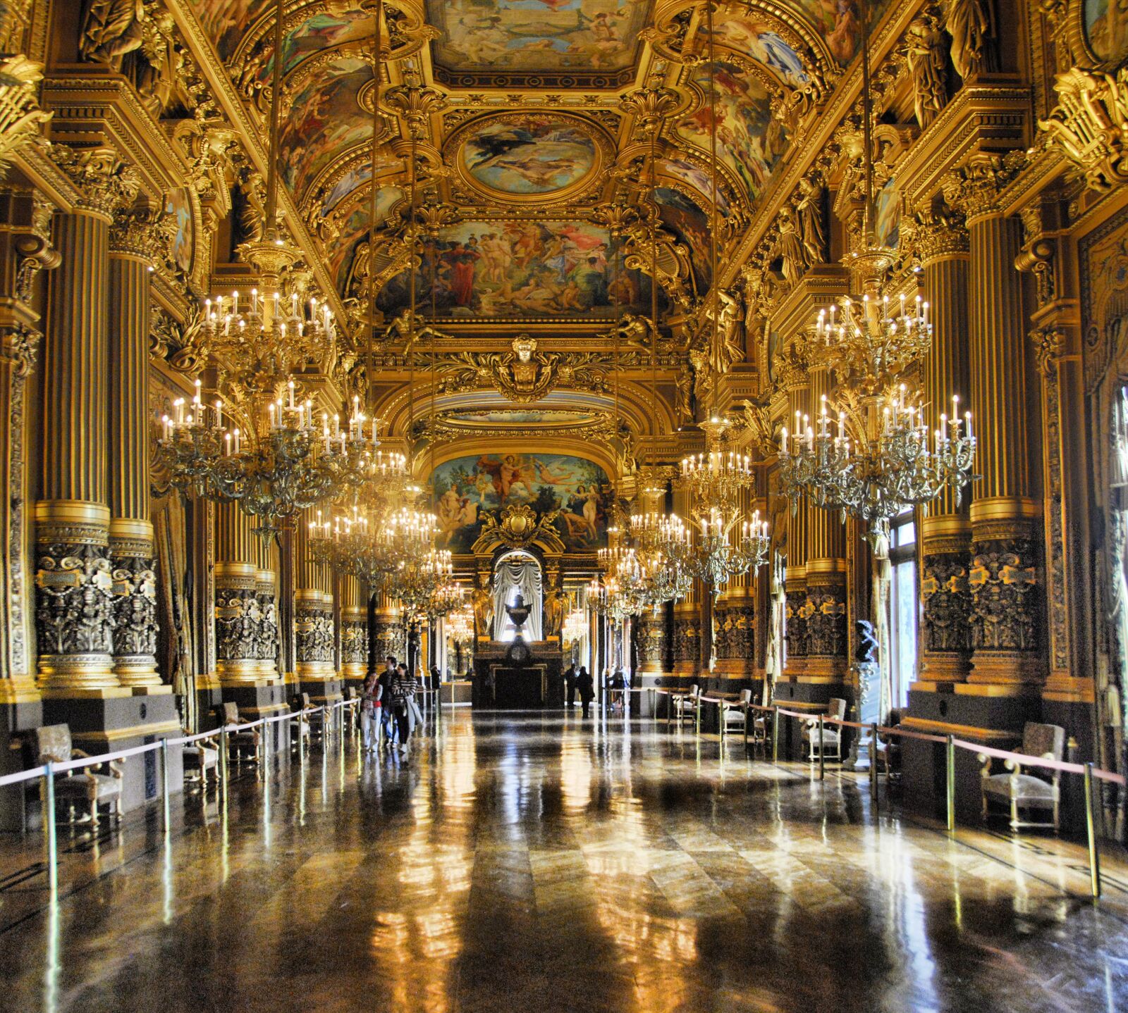 Nikon D200 sample photo. Paris, opera, france photography