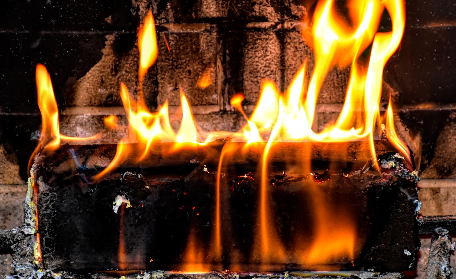 Nikon D5500 sample photo. Fireplace, fire, flame photography