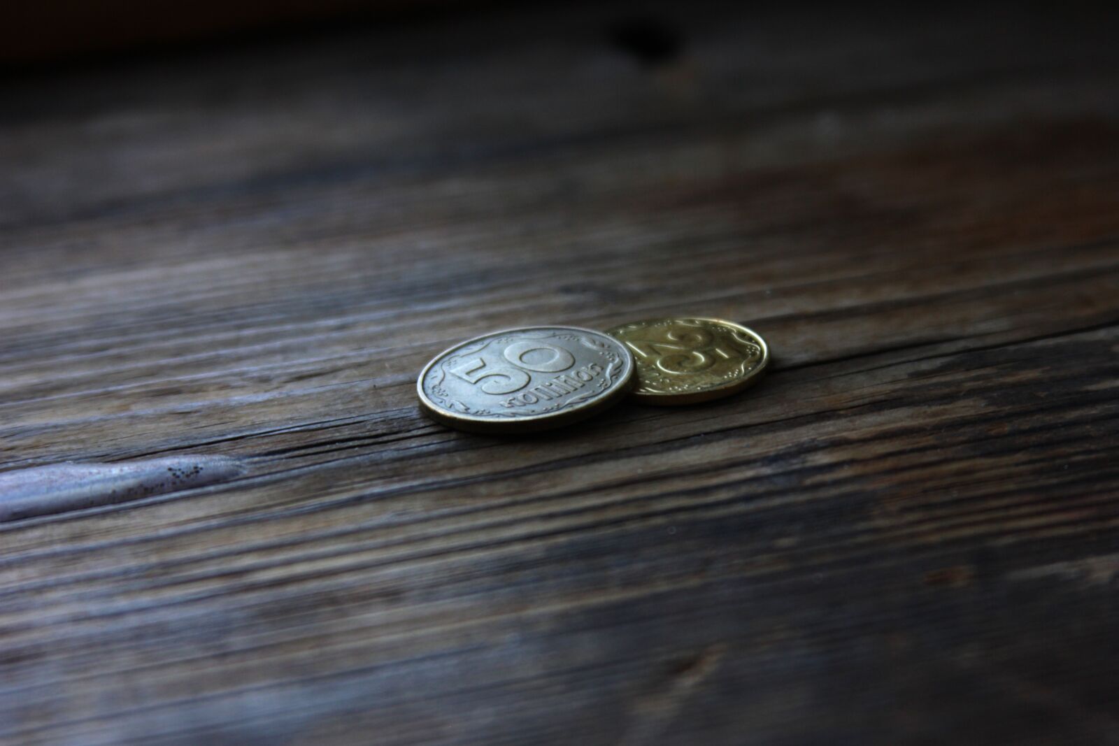 Canon EOS 550D (EOS Rebel T2i / EOS Kiss X4) sample photo. Coins, kopek, hryvnia photography