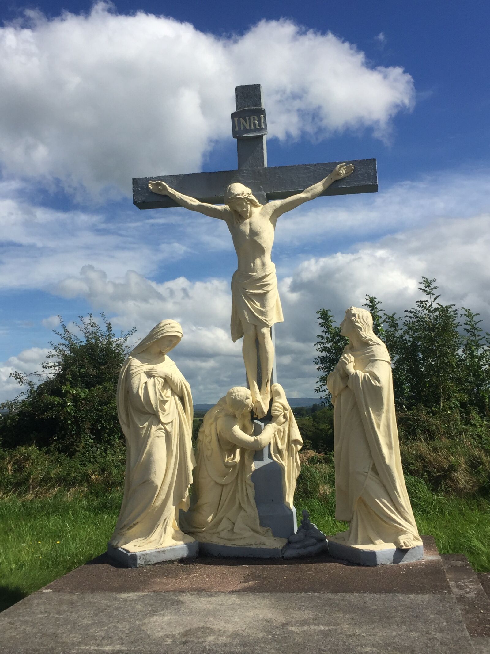 Apple iPhone 6 sample photo. Ireland, the cross, jesus photography