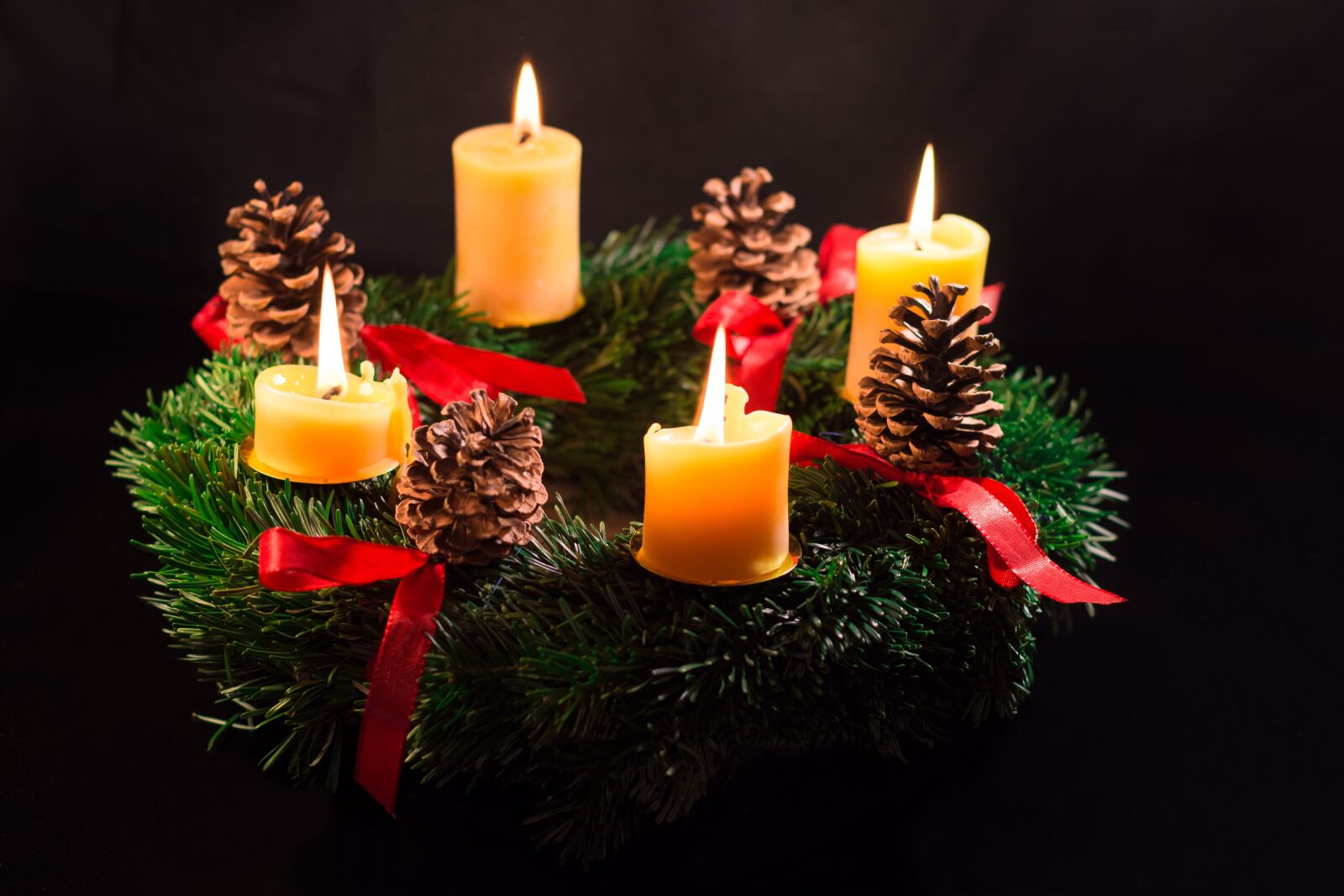 Nikon D7200 sample photo. Christmas, advent wreath, advent photography