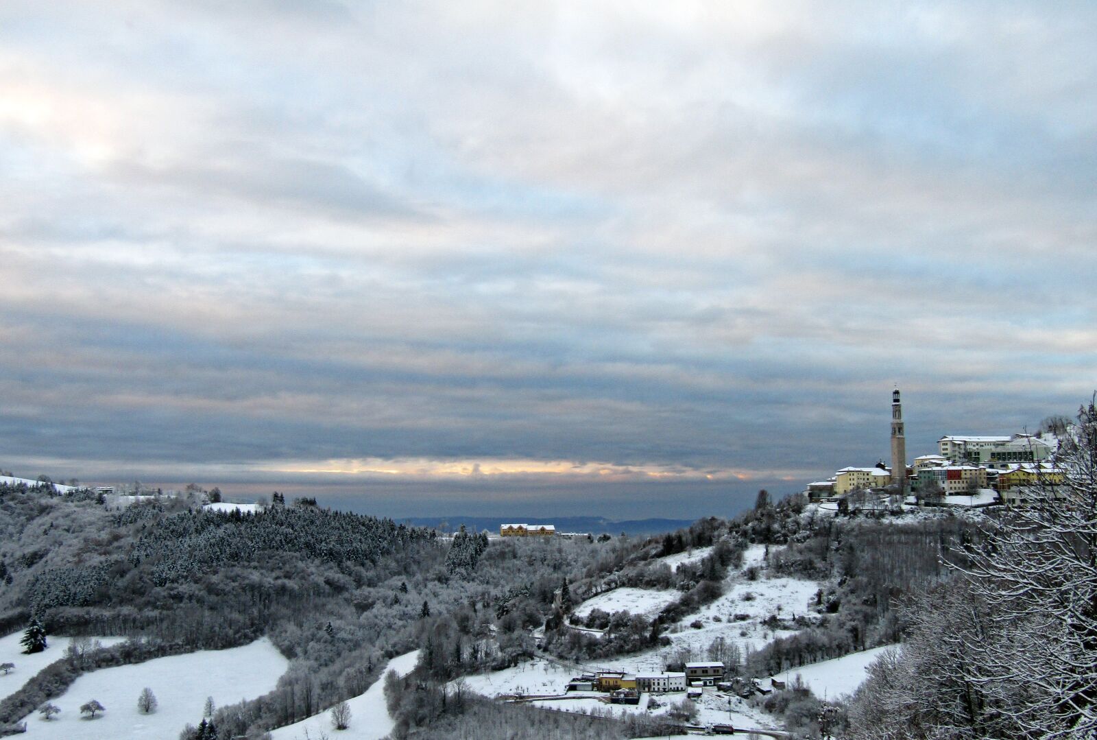 Canon PowerShot SX410 IS sample photo. Snow, lusiana, vicenza photography