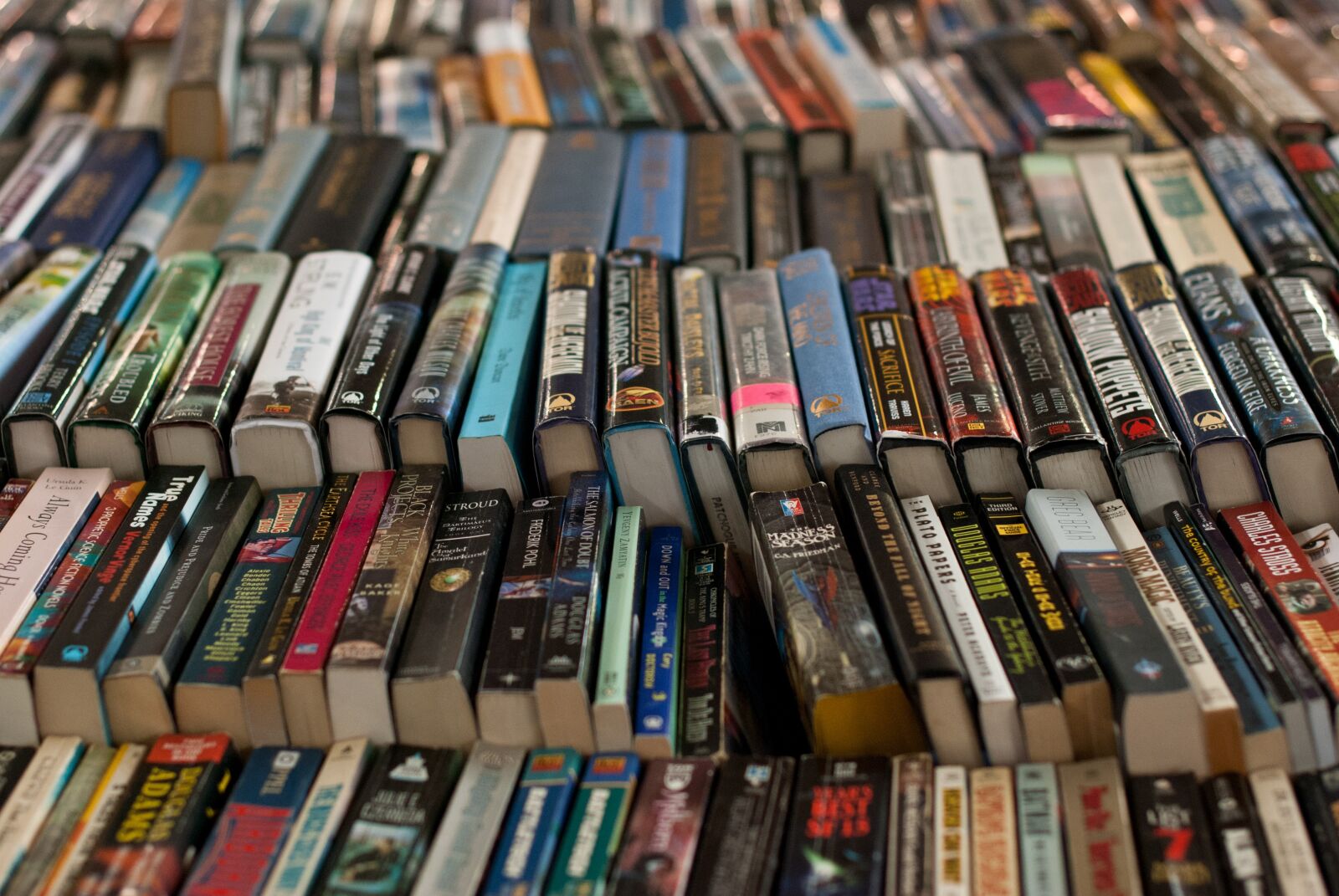 Nikon D60 sample photo. Retail, library, shelving photography