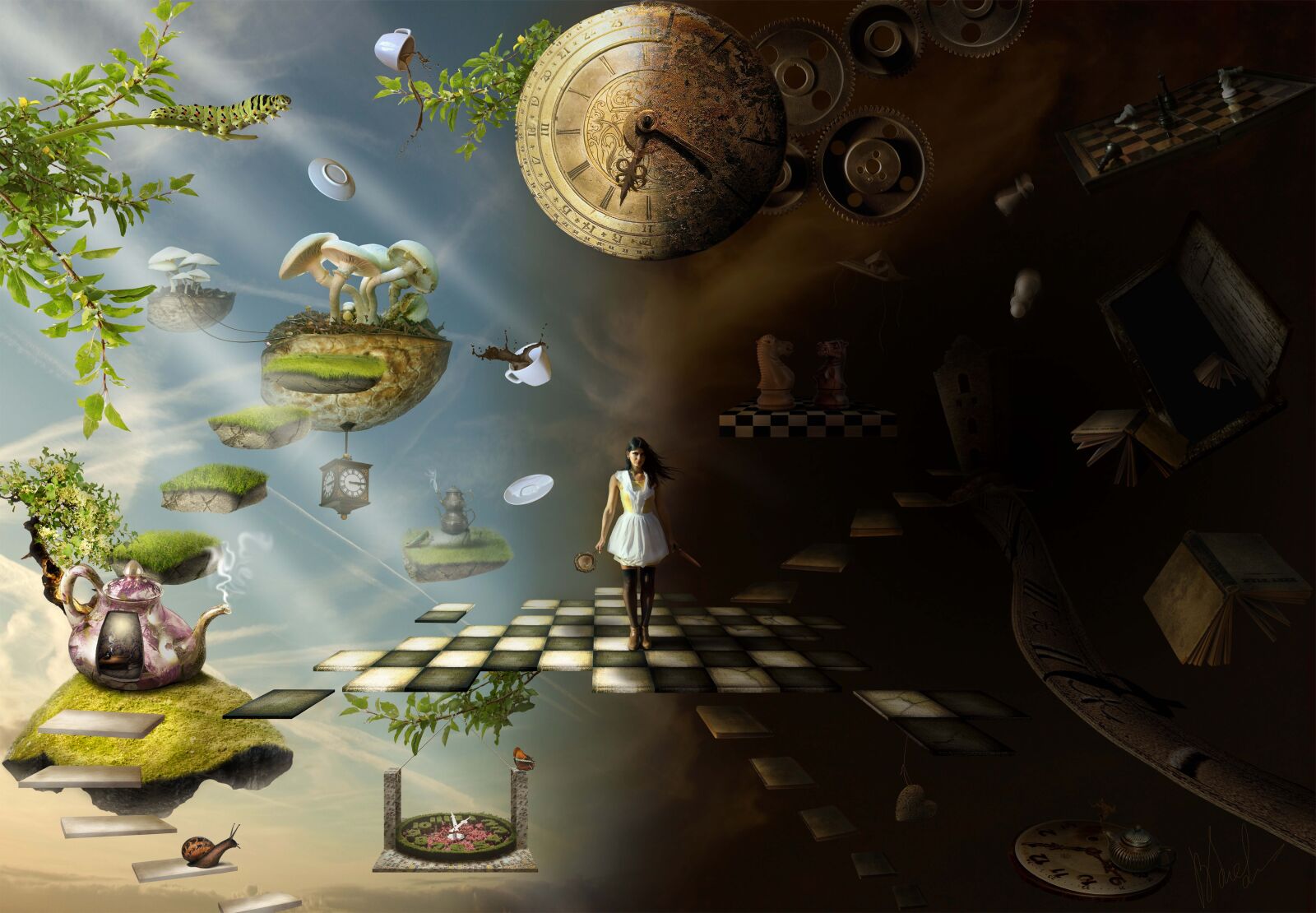 Canon EOS 5D Mark II sample photo. Surrealism, art, magic photography