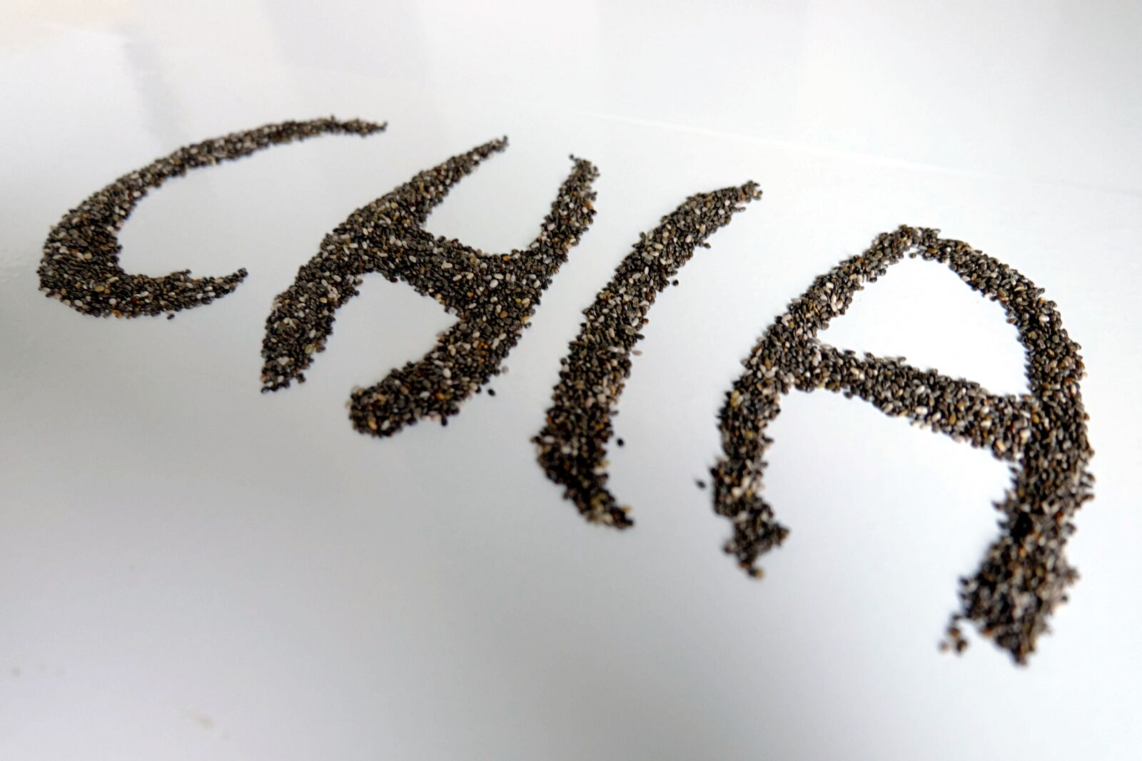 Fujifilm X-T10 sample photo. Chia seeds, chia, seeds photography
