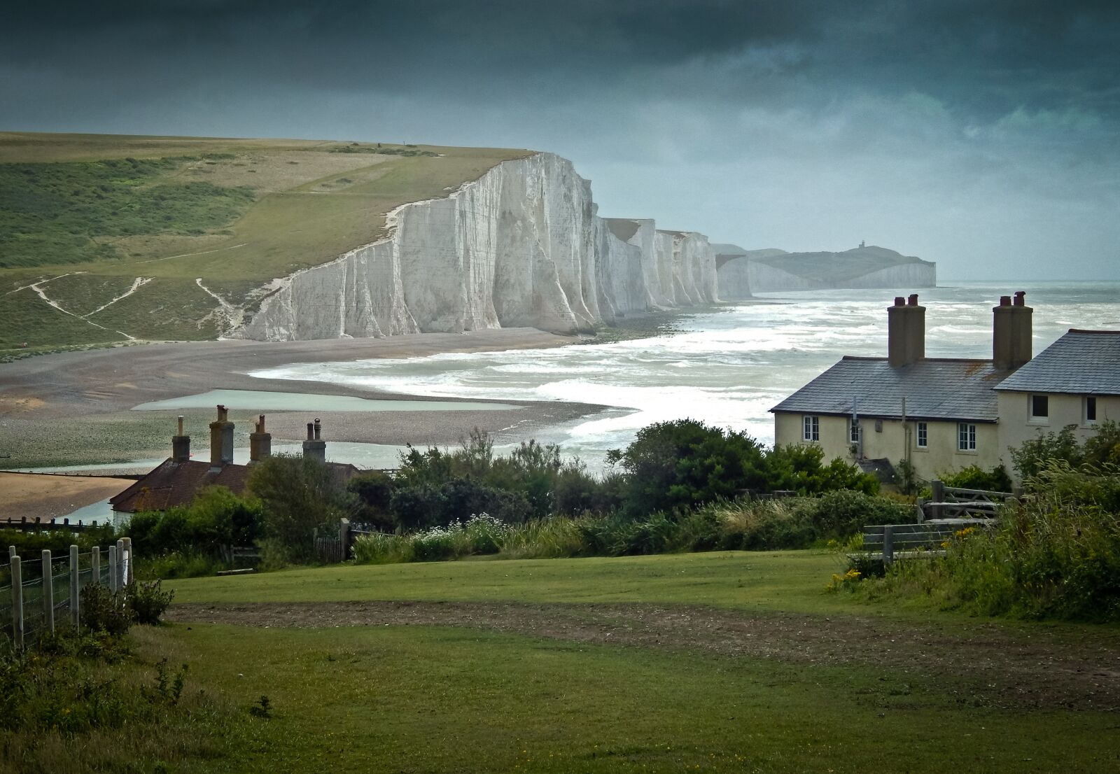 Nikon Coolpix L820 sample photo. Cuckmere, sussex, england photography