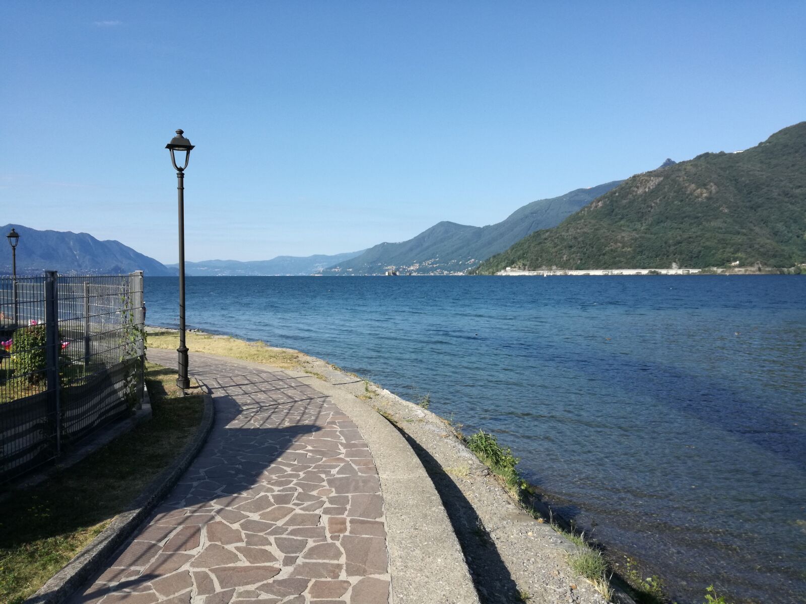 HUAWEI P9 LITE sample photo. Lago, lake, mountains photography