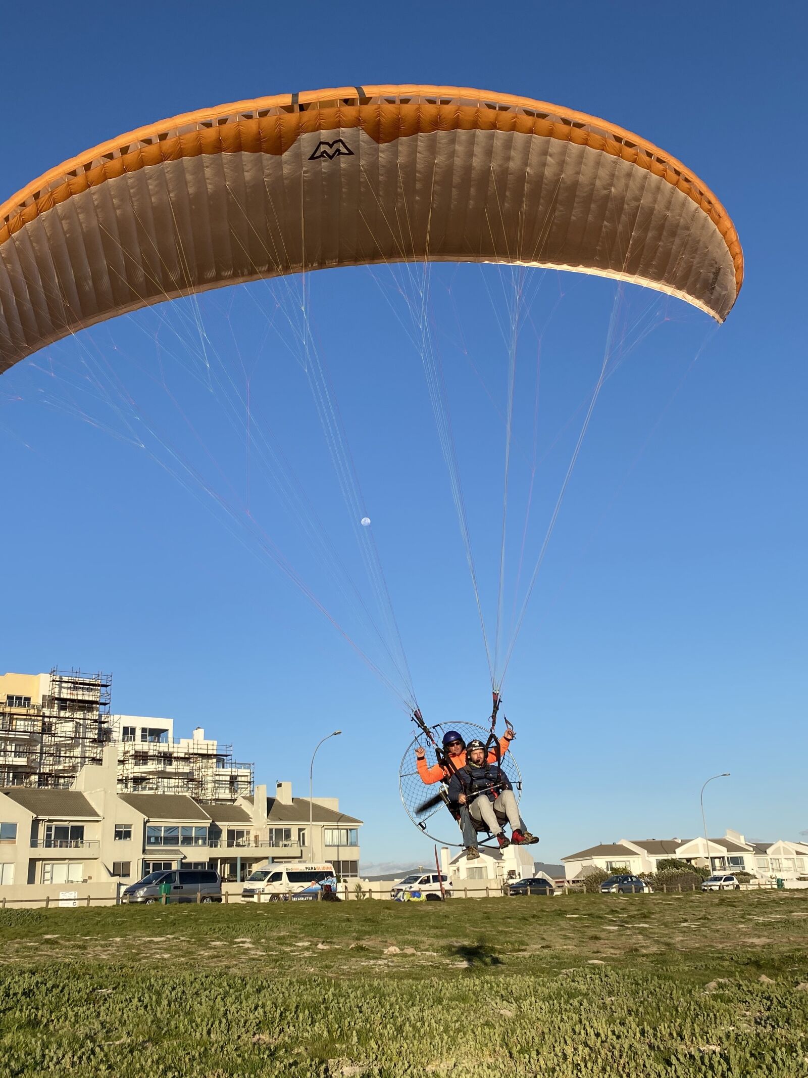 Apple iPhone 11 sample photo. Tandem, paragliding, capetown photography