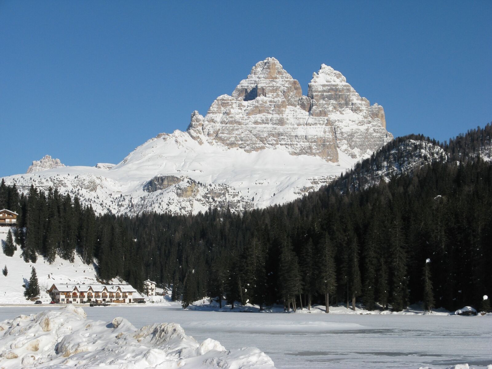 Canon POWERSHOT A720 IS sample photo. Misurina, lake antorno, the photography