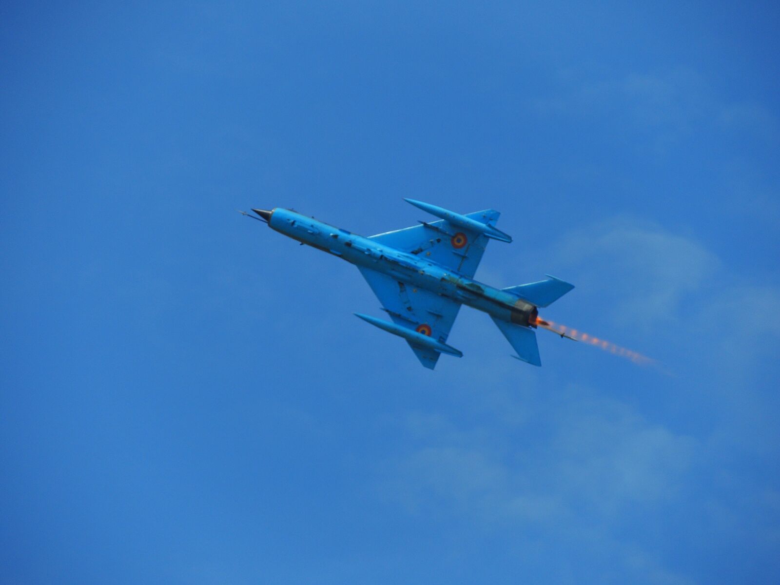 Nikon Coolpix P510 sample photo. Mig 21 lancer, jet, motor photography